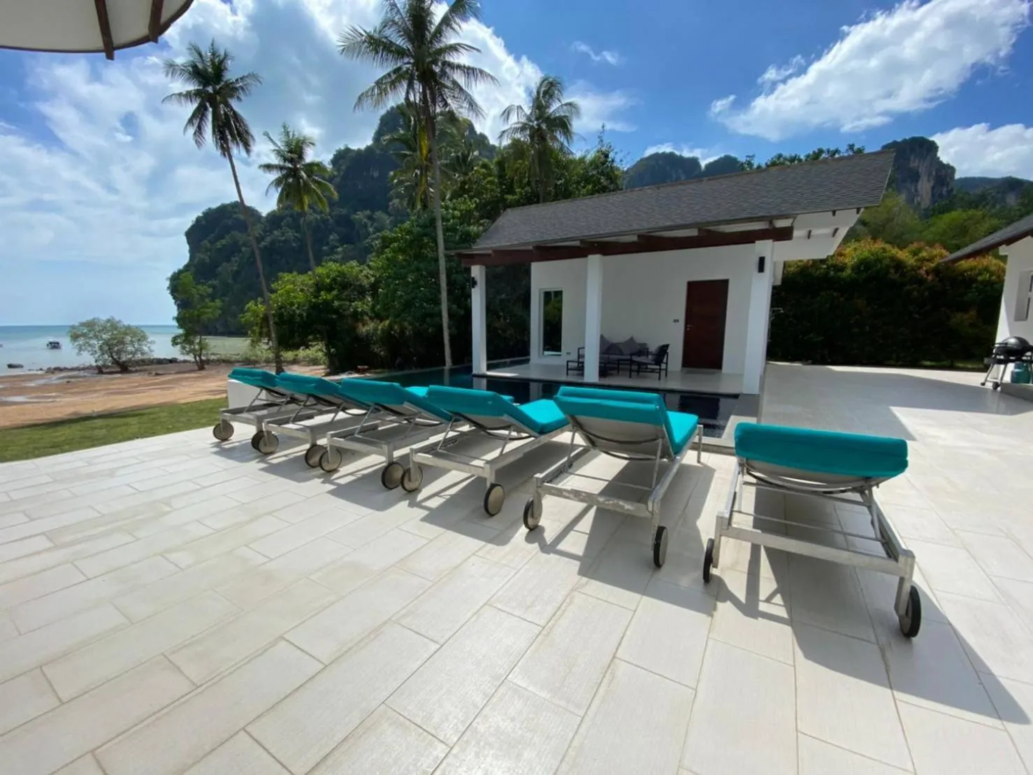 Patio in Krabi Beach House, SHA Extra Plus