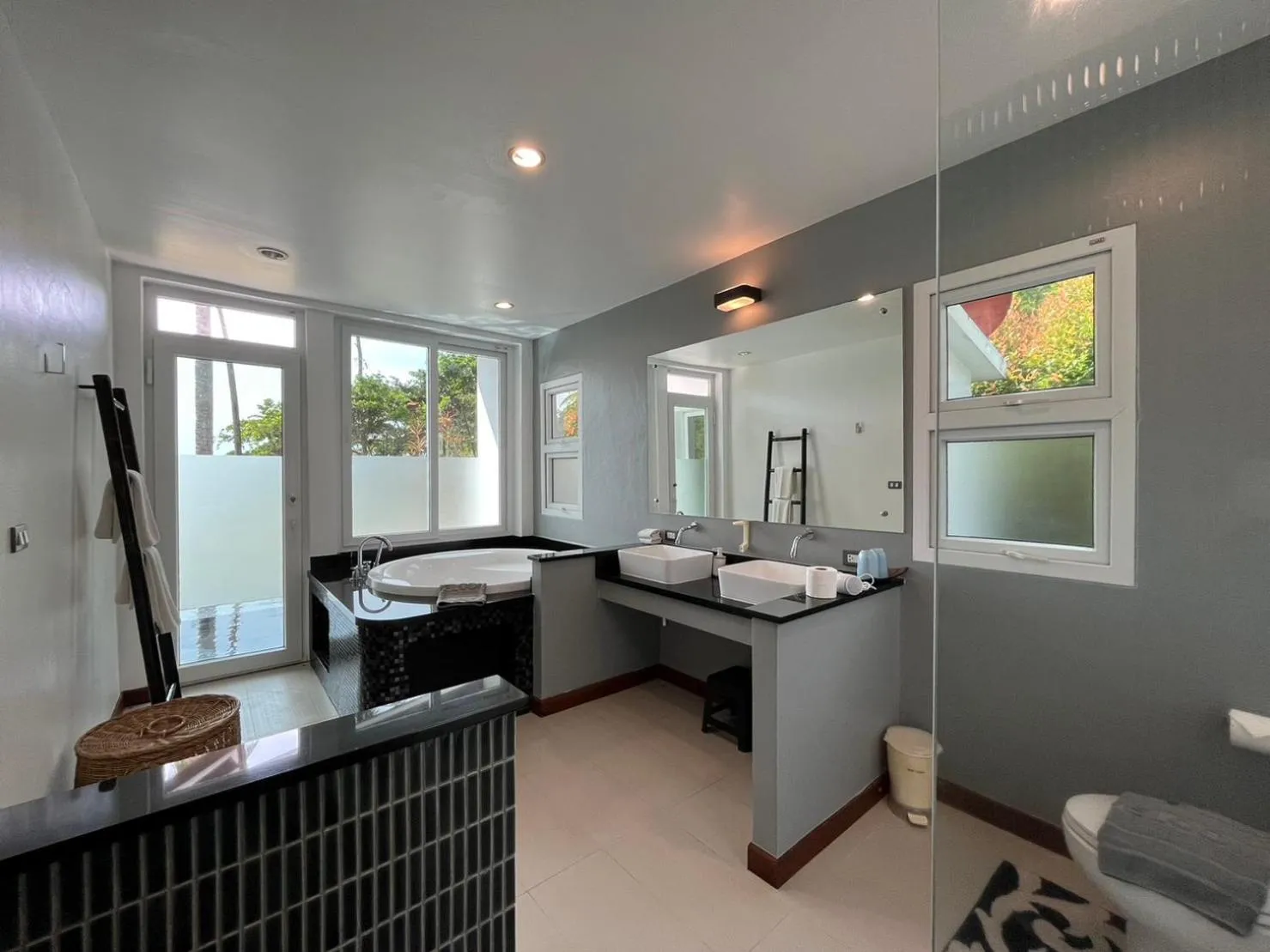 Bathroom, Bed in Krabi Beach House, SHA Extra Plus