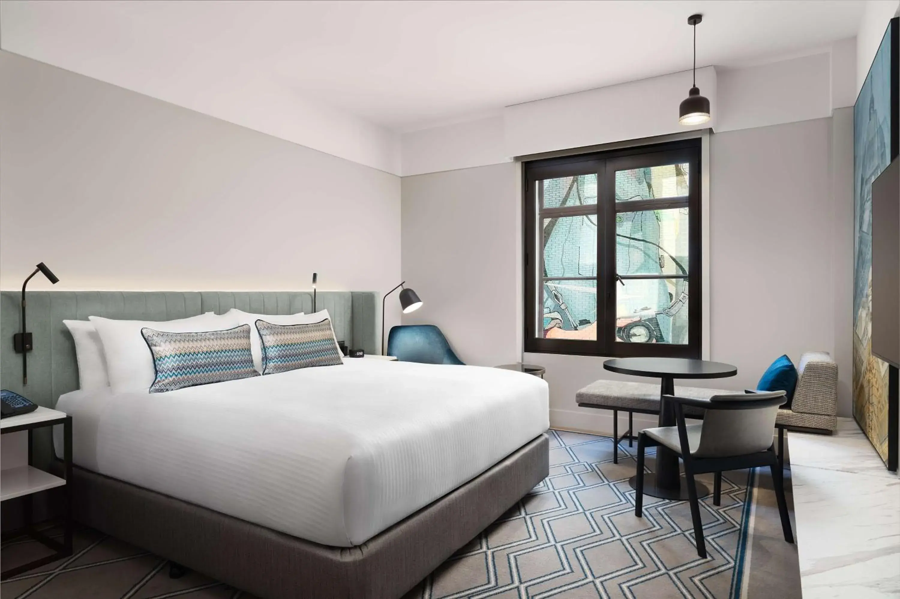 King Guest Room in Hilton Melbourne Little Queen Street King Guest Room in Hilton Melbourne Little Queen Street