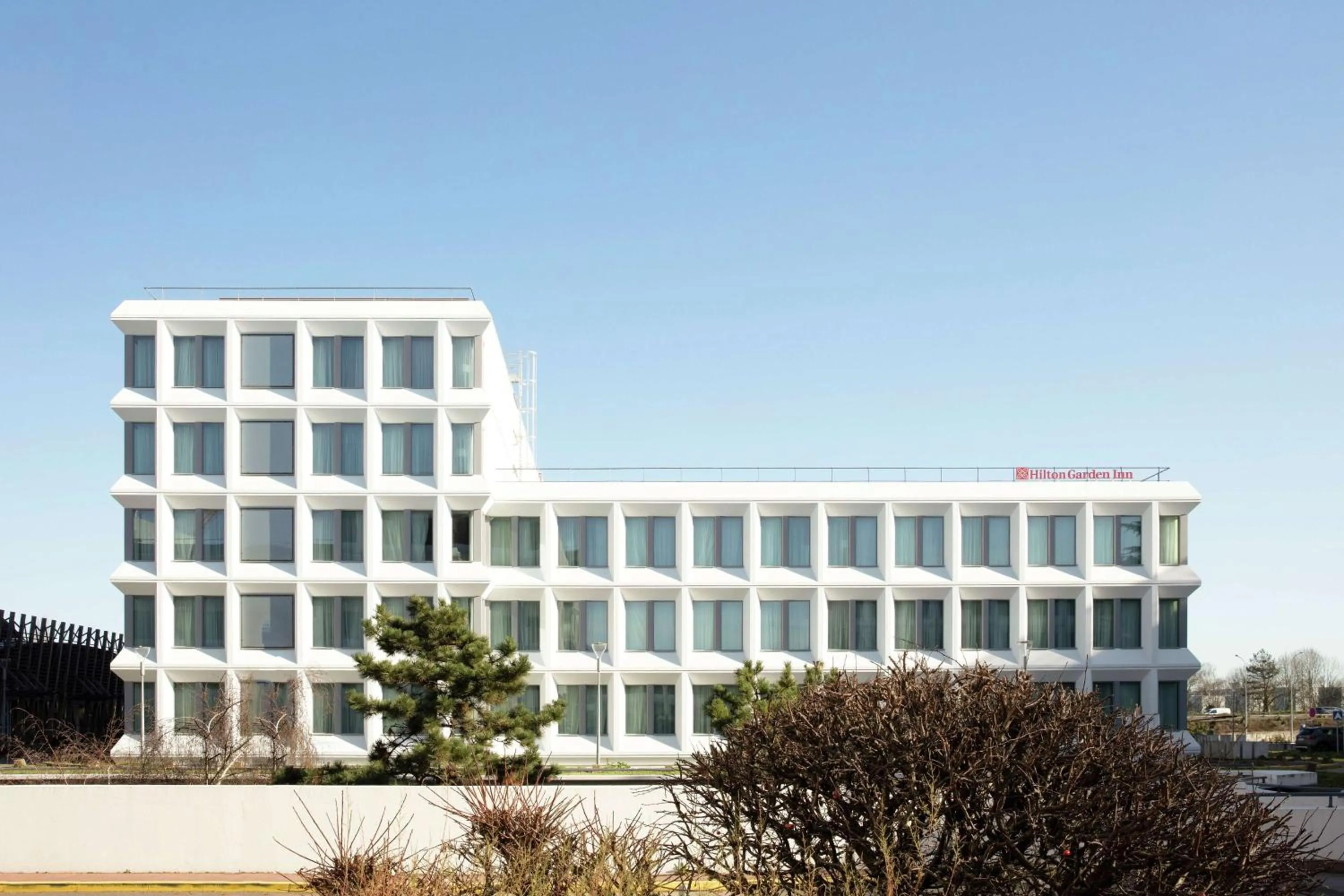 Property building in Hilton Garden Inn Paris Orly Airport