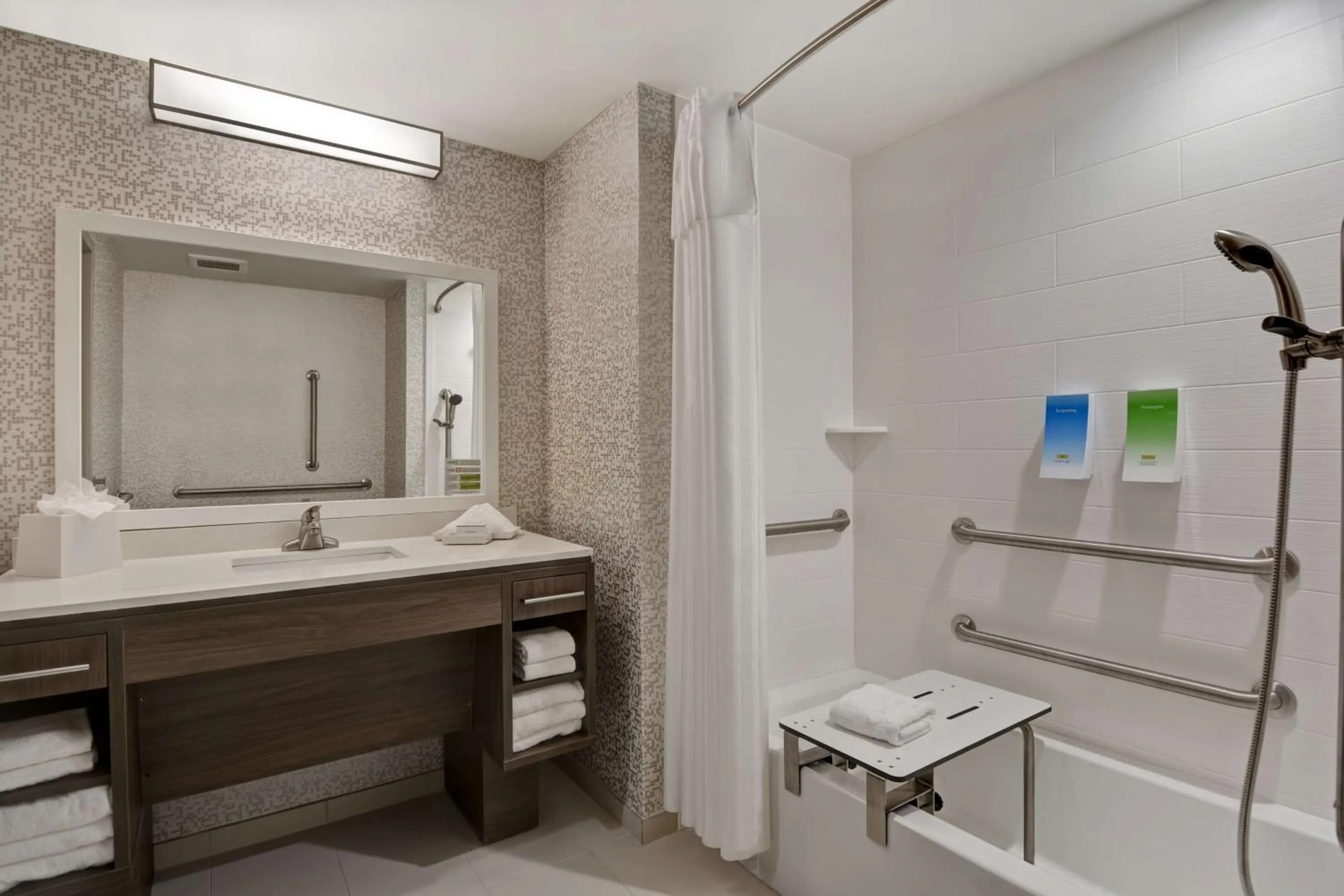Bathroom in Home2 Suites by Hilton, Sarasota I-75 Bee Ridge, Fl