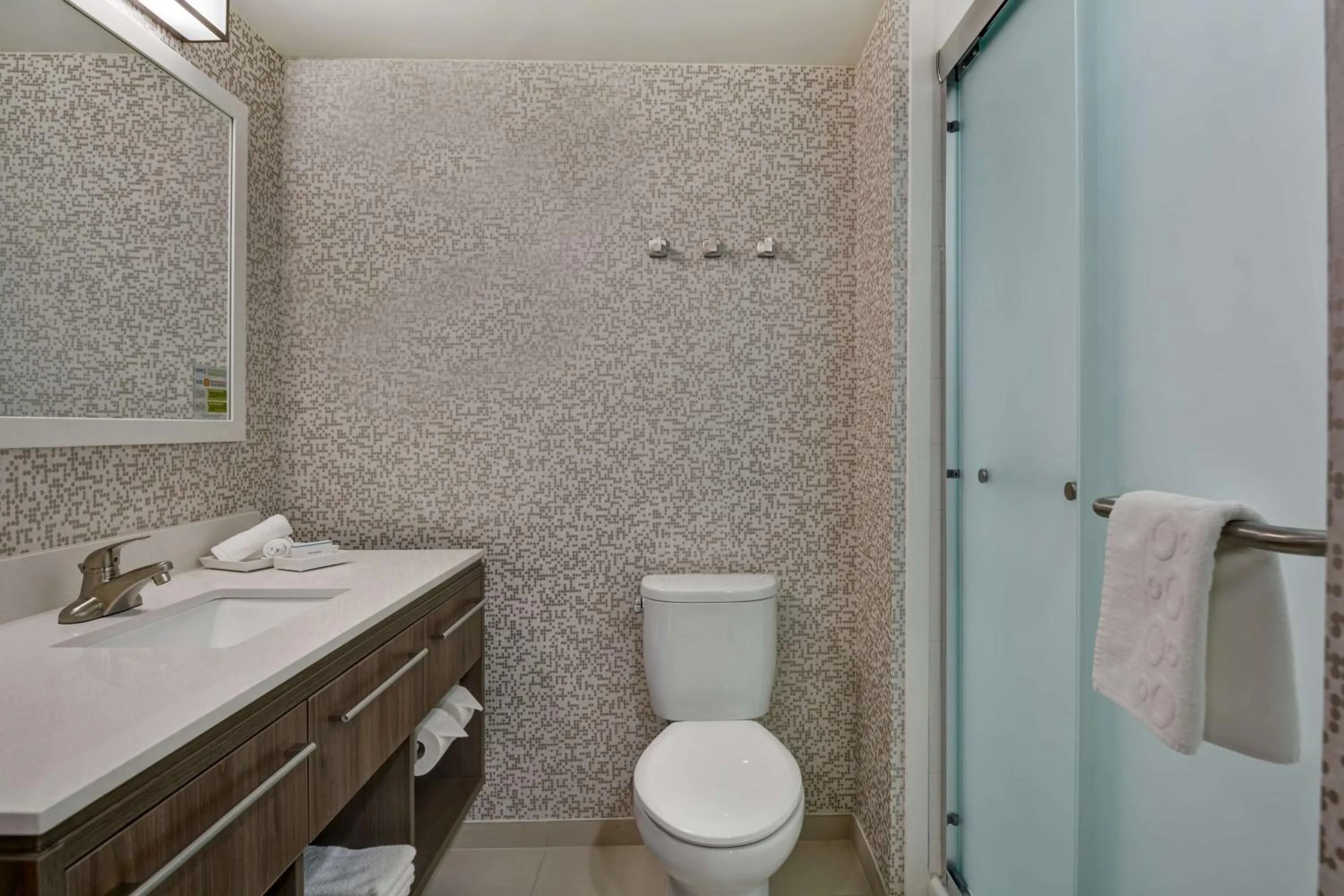 Bathroom in Home2 Suites by Hilton, Sarasota I-75 Bee Ridge, Fl