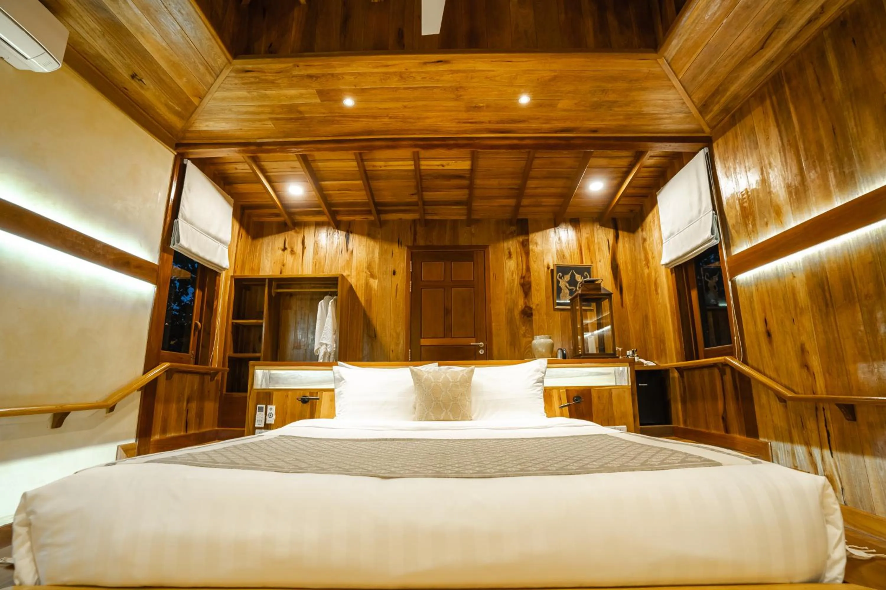 Bed in Peam Snea Resort