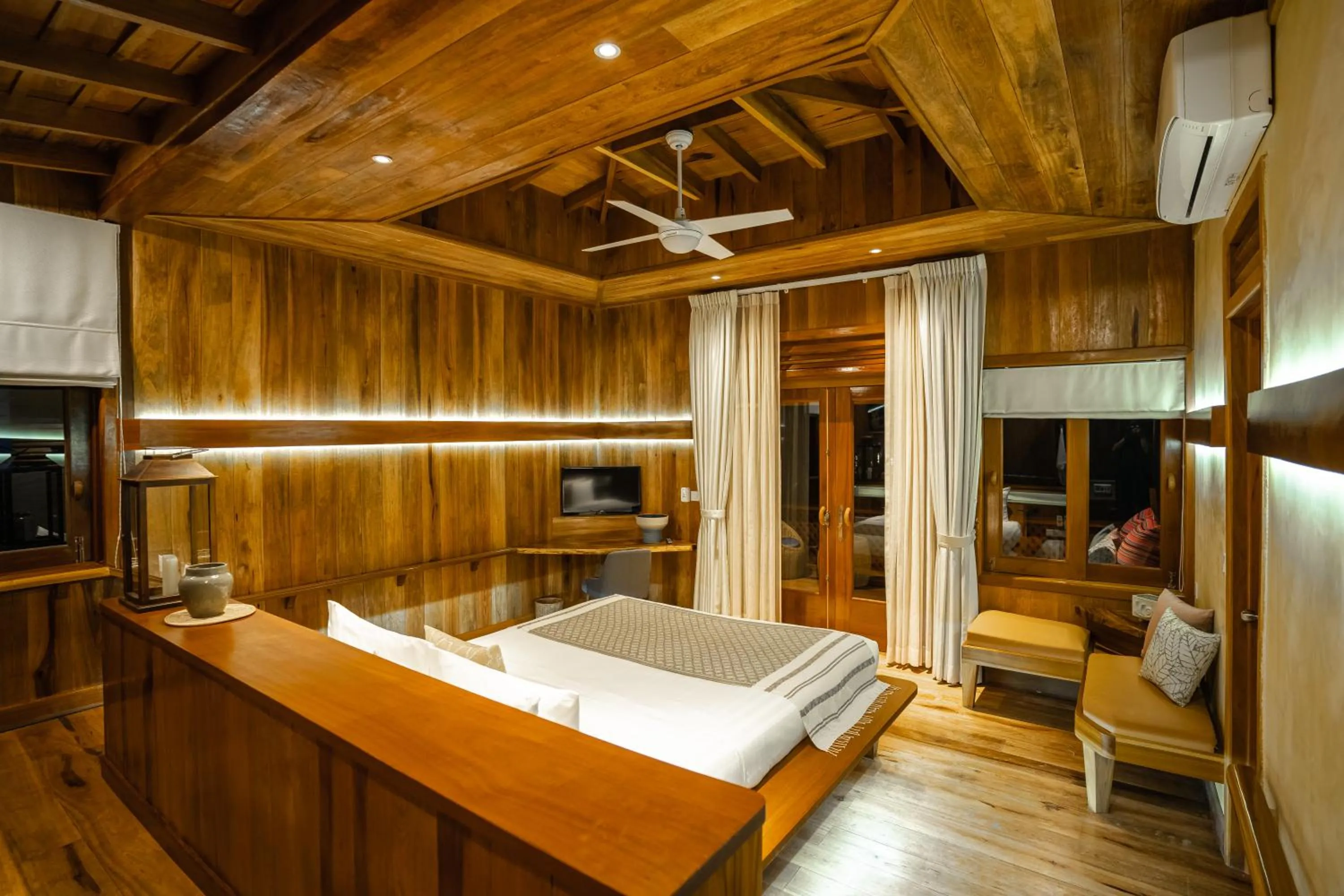 Bed in Peam Snea Resort