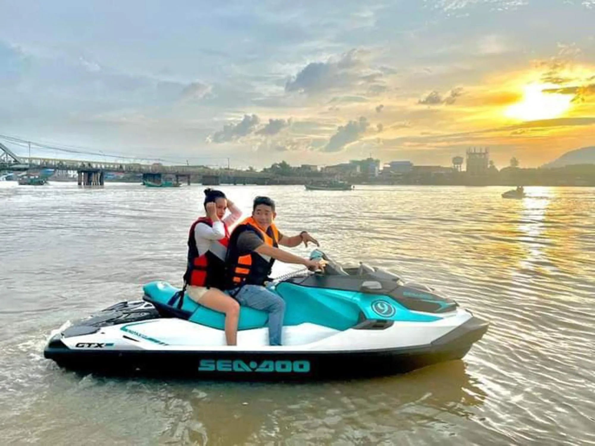 Aqua park in Peam Snea Resort