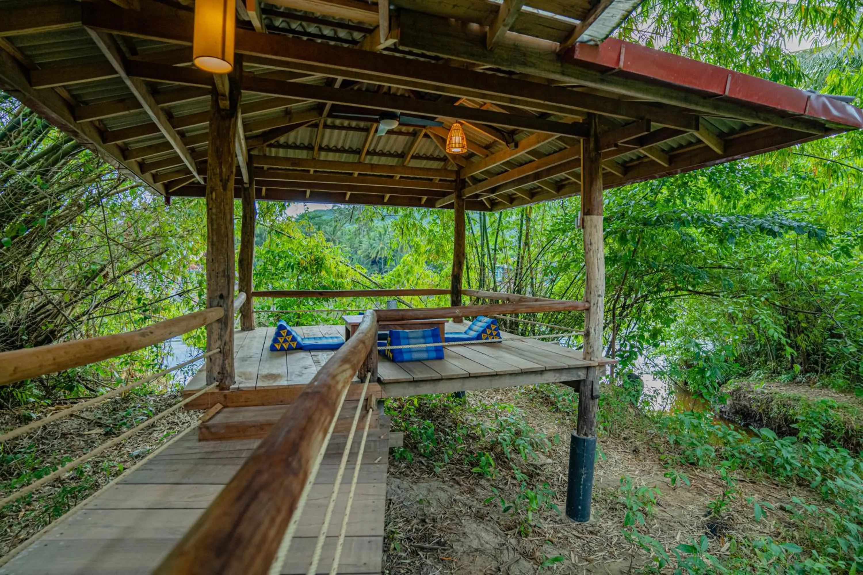 Patio in Peam Snea Resort