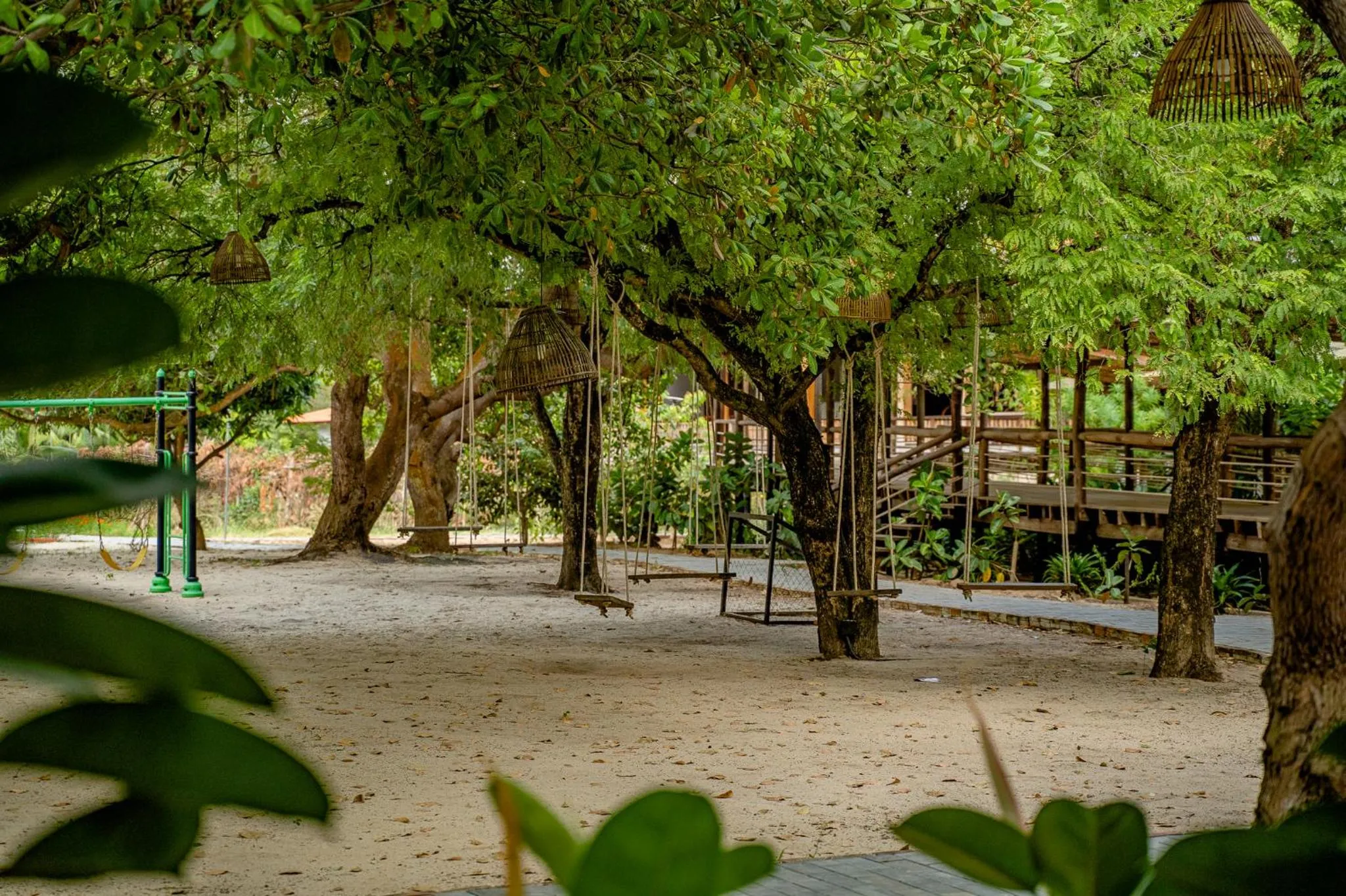 Children play ground in Peam Snea Resort