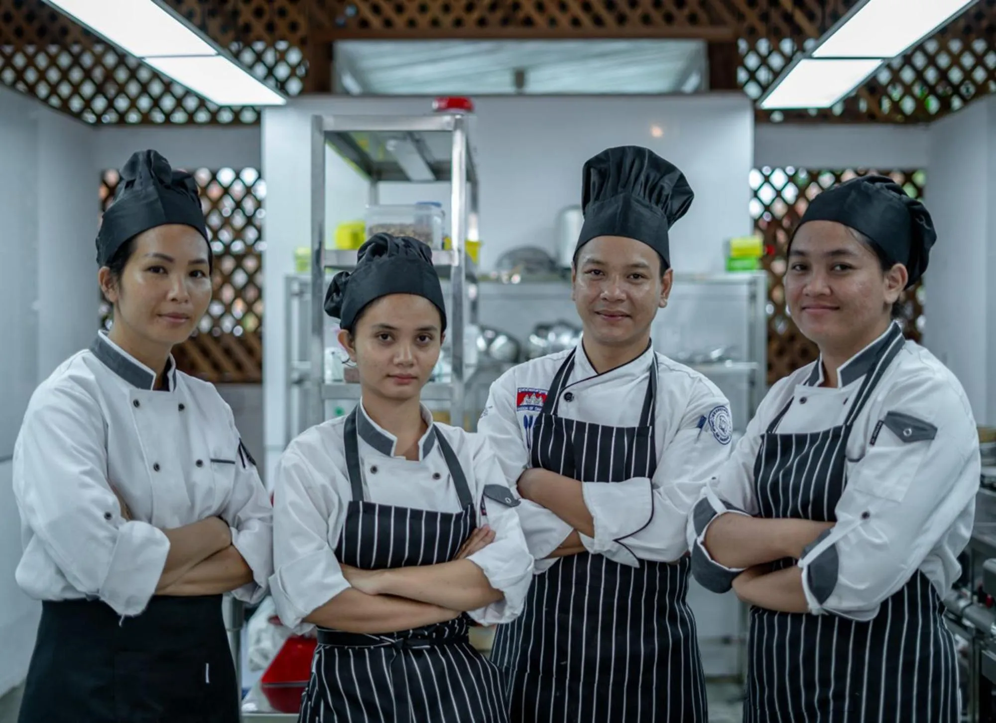 Staff in Peam Snea Resort