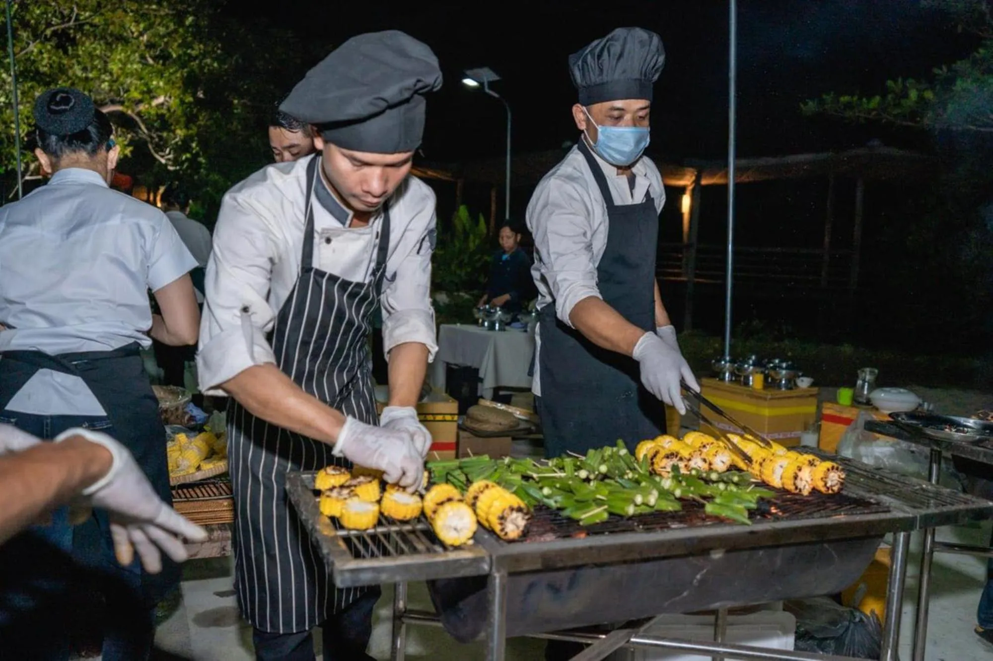 BBQ facilities in Peam Snea Resort