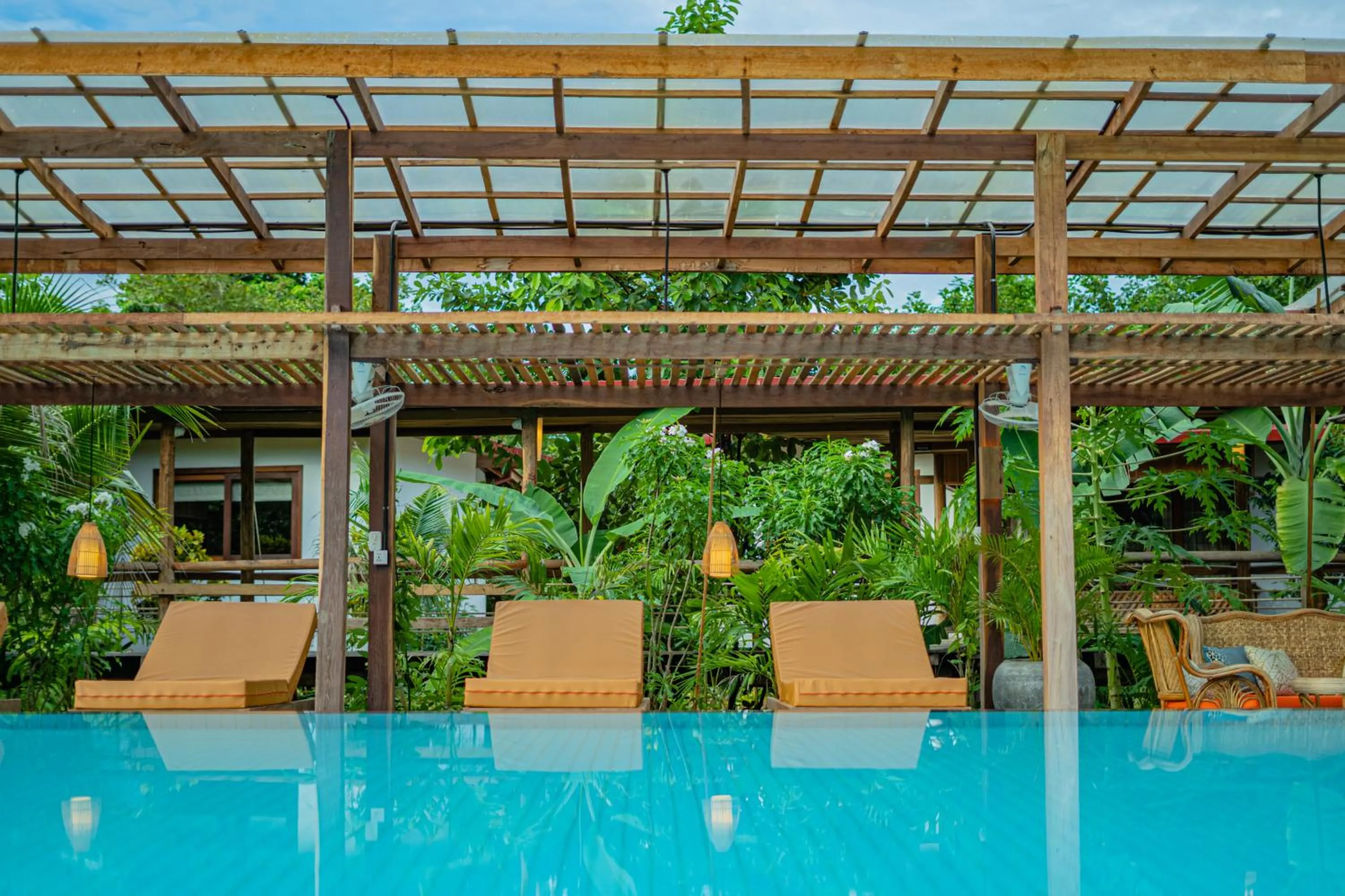 Swimming pool in Peam Snea Resort