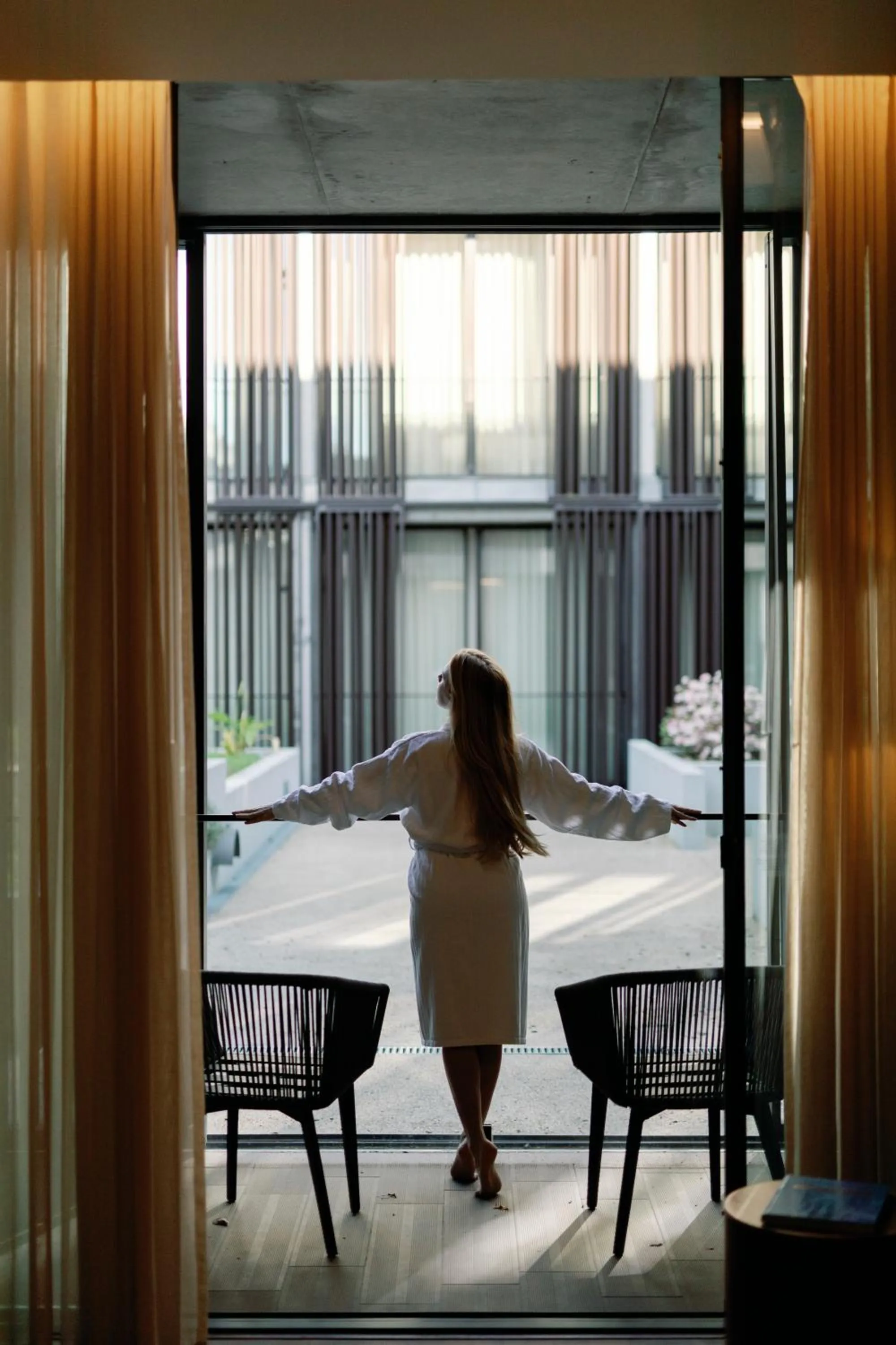 Balcony/Terrace in Boeira Garden Hotel Porto Gaia, Curio Collection by Hilton