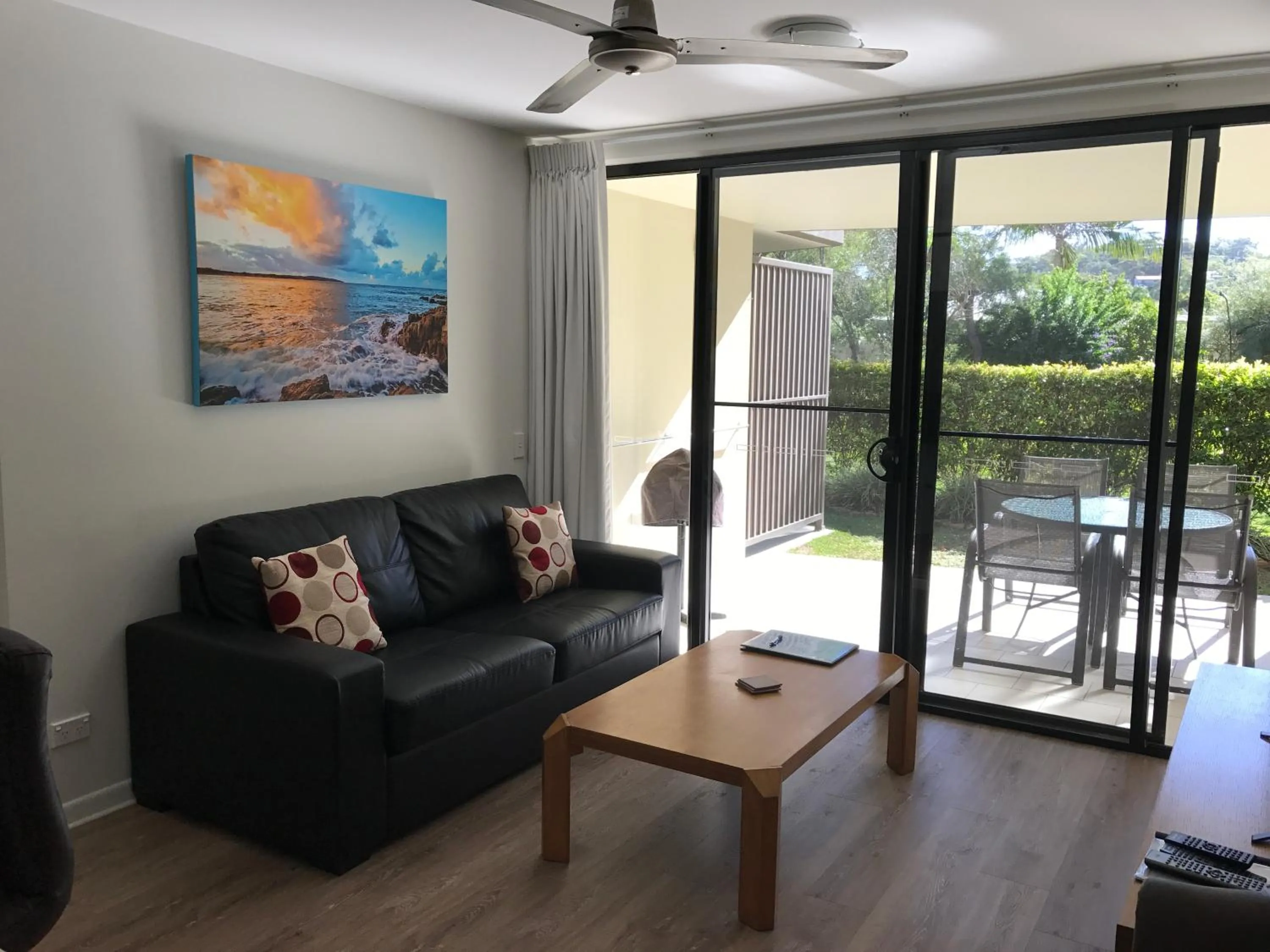Living room in Agnes Water Beach Club
