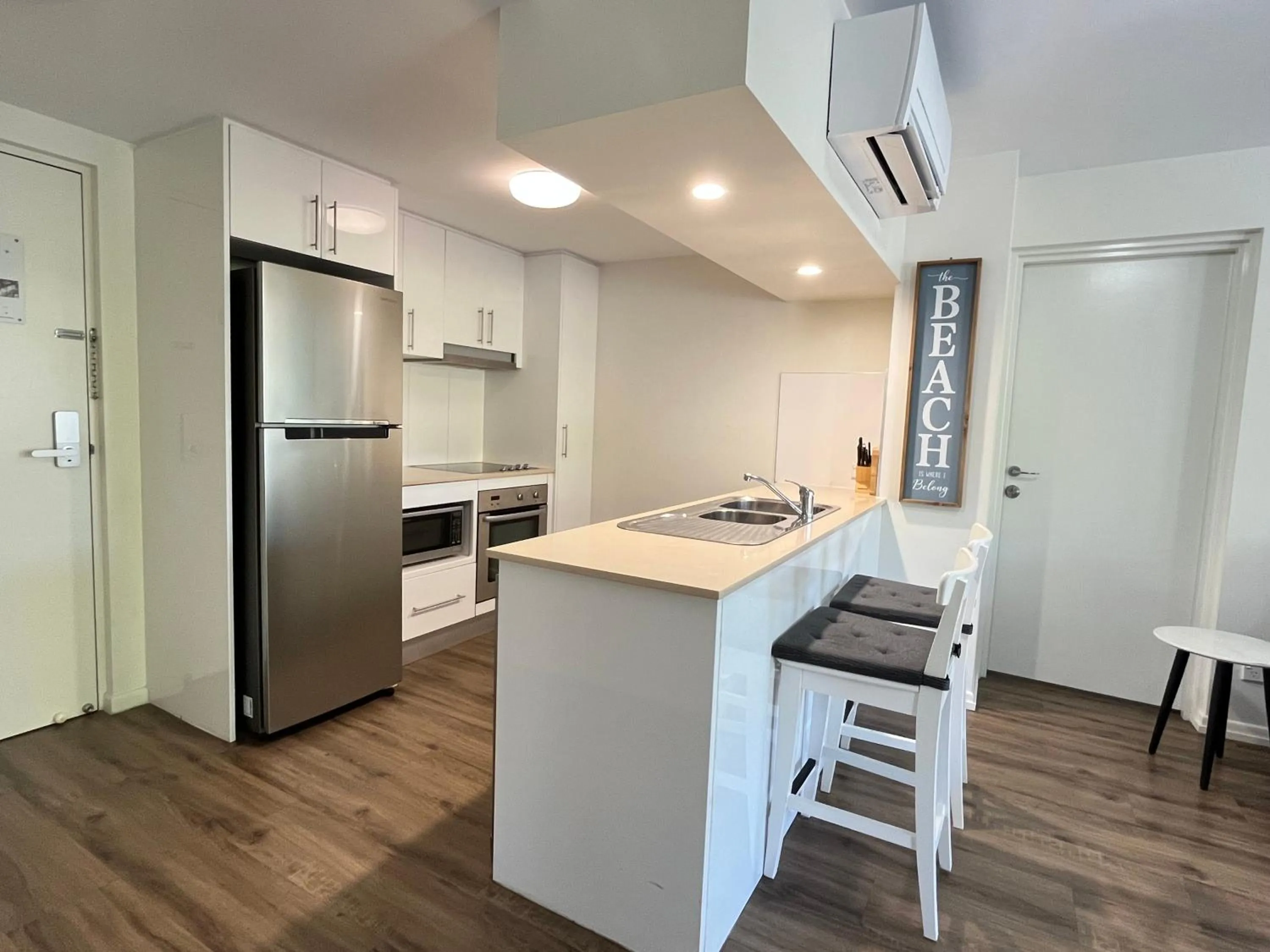 kitchen in Agnes Water Beach Club