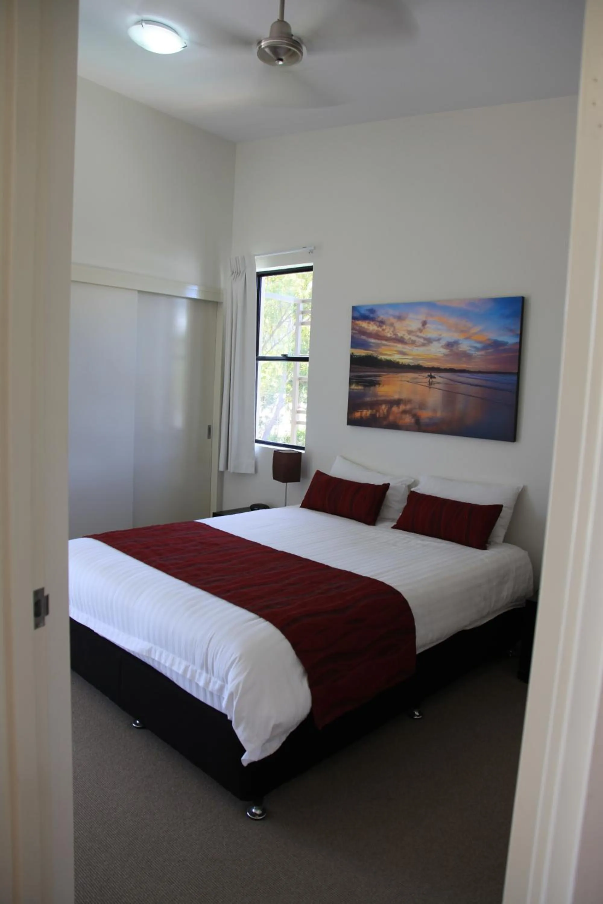 Bed in Agnes Water Beach Club