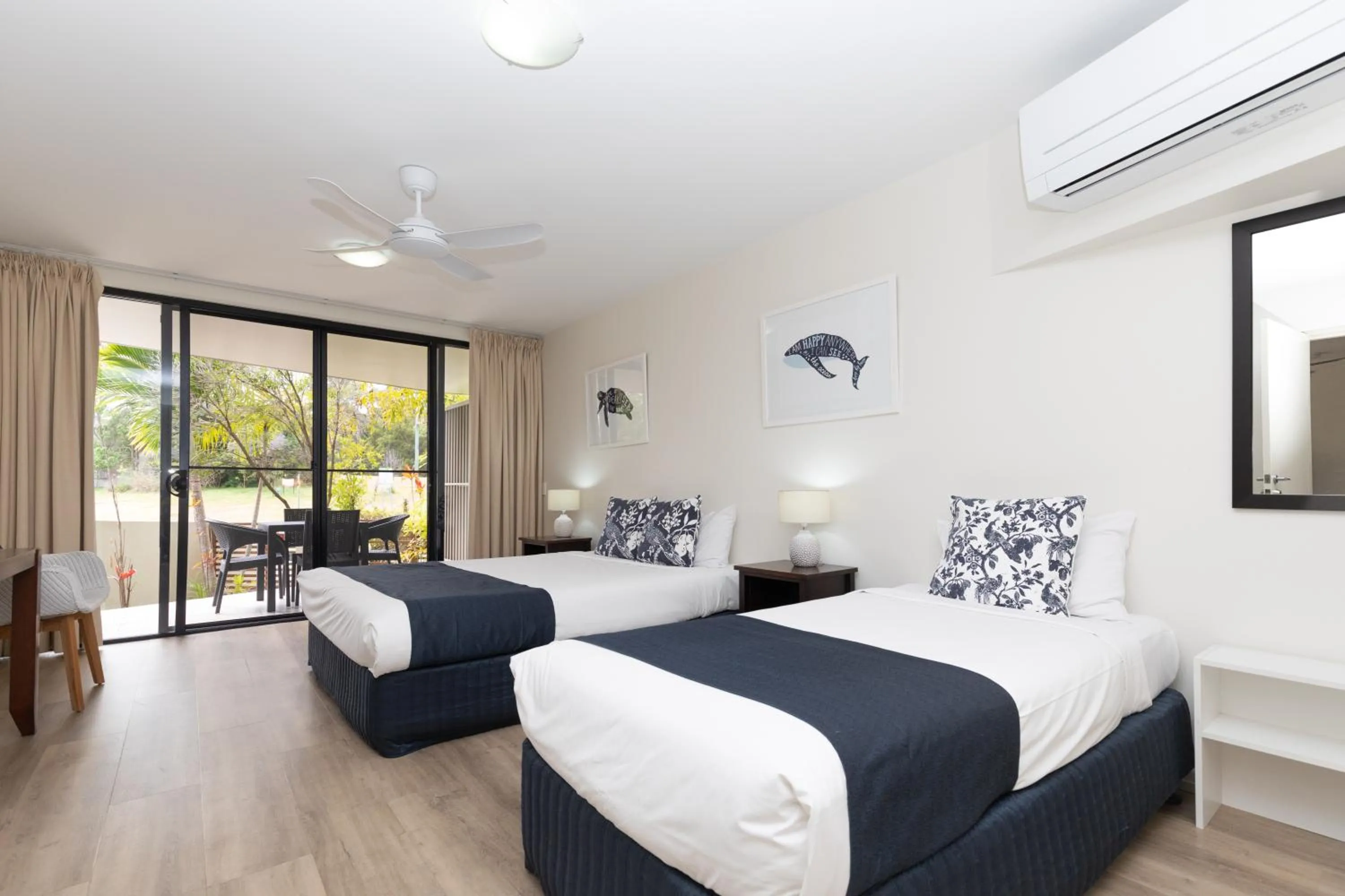 Bed in Agnes Water Beach Club