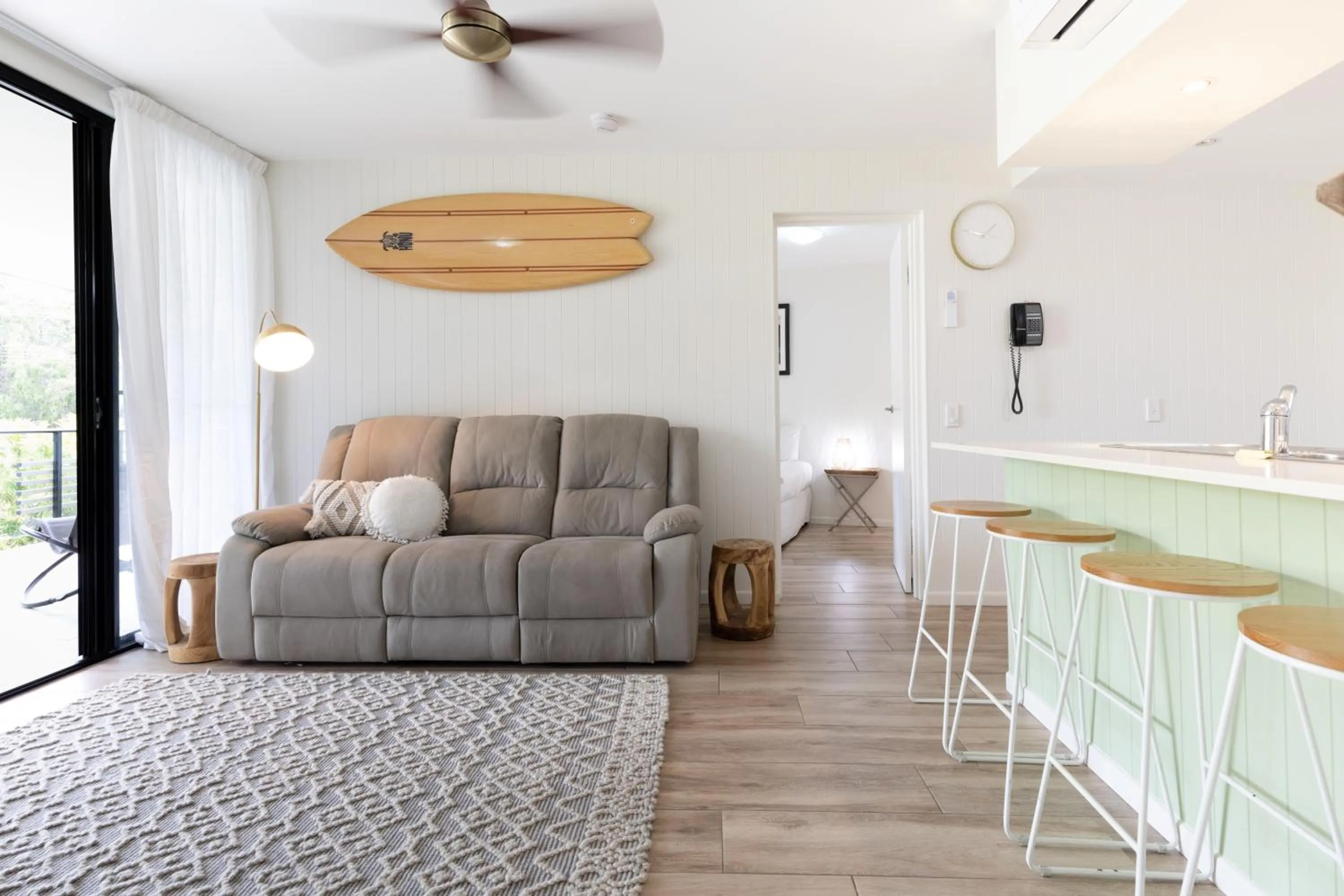 Living room in Agnes Water Beach Club