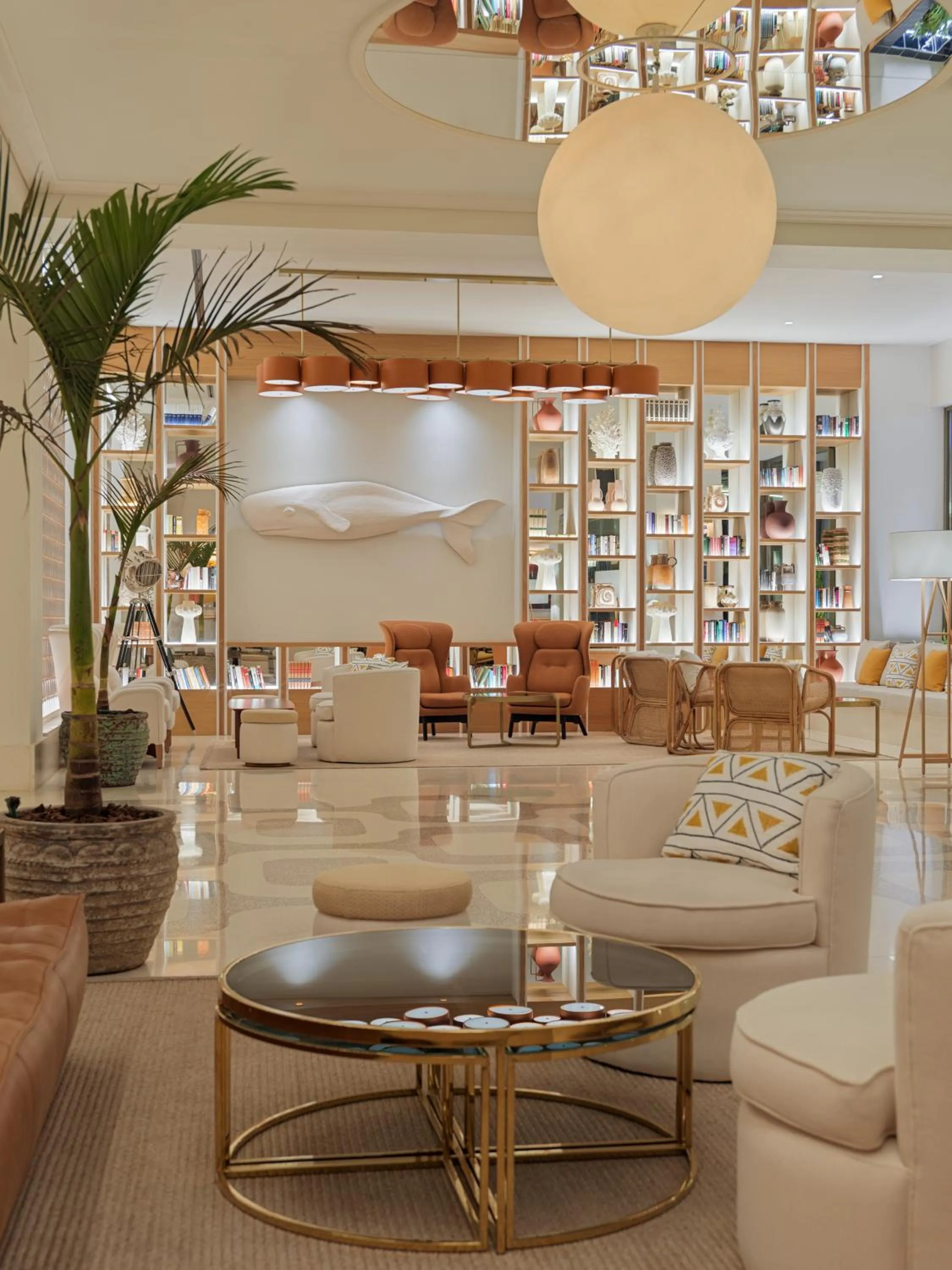 Seating area in H10 Porto Poniente 4* Sup