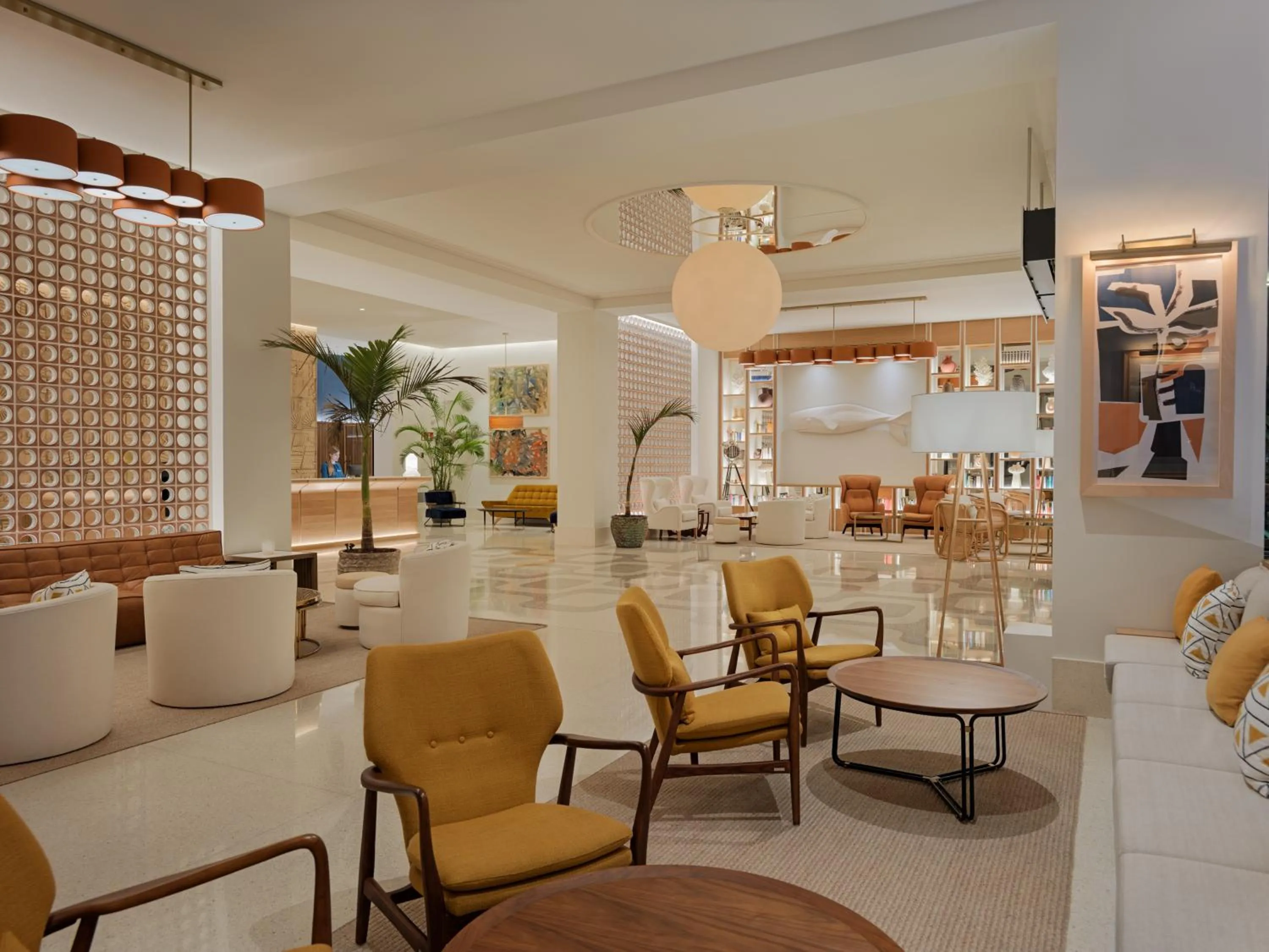 Seating area in H10 Porto Poniente 4* Sup