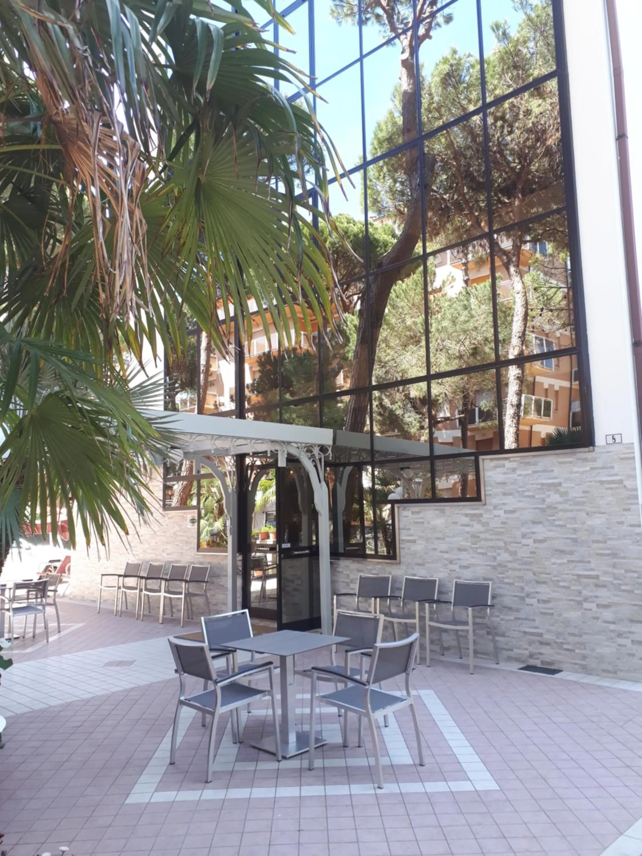 Property building in Hotel Arlecchino