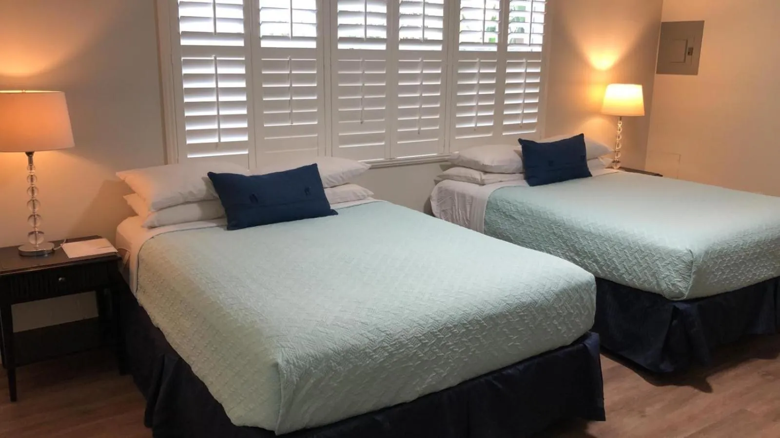 Bed in The Drift Hotel