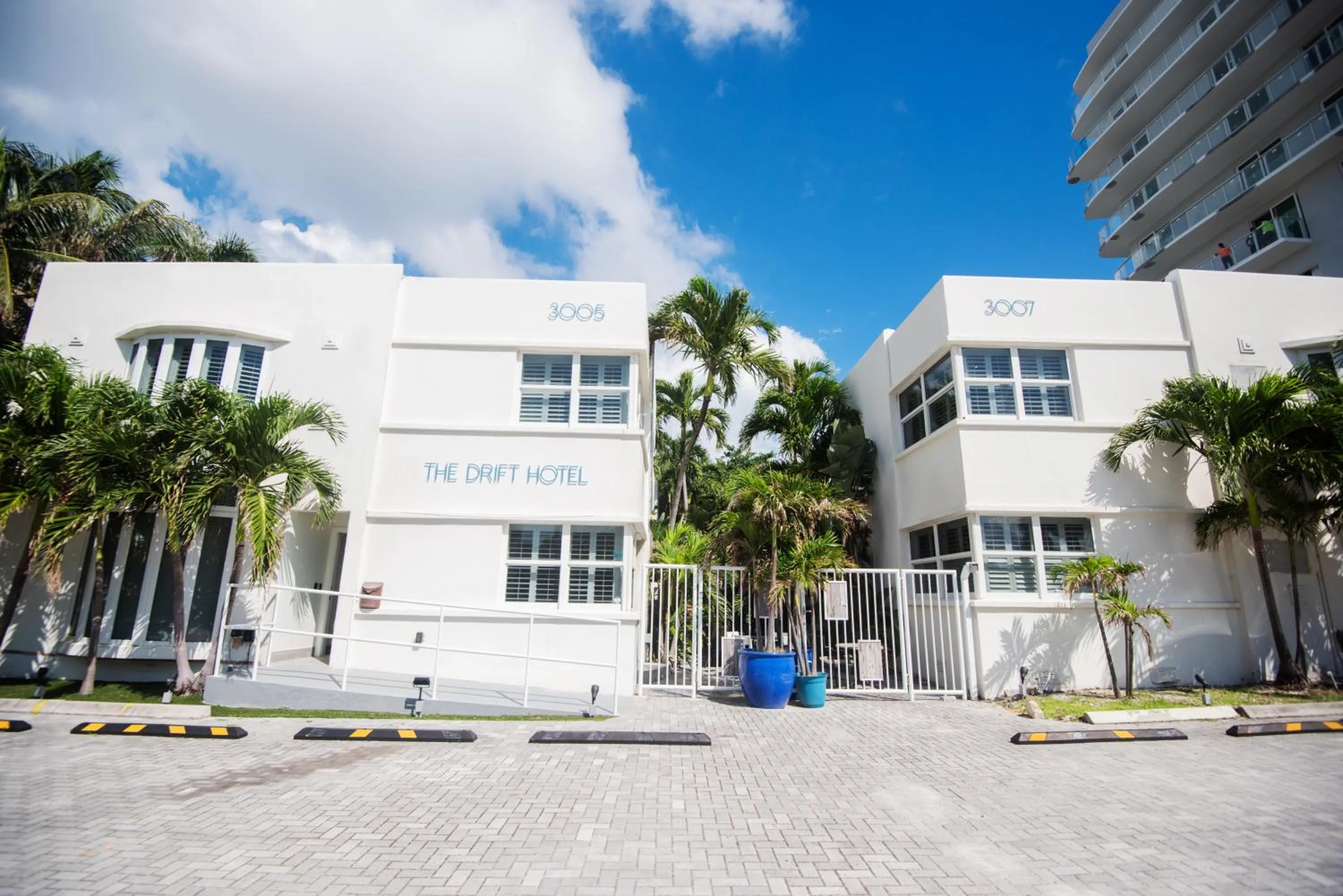 Off site in The Drift Hotel