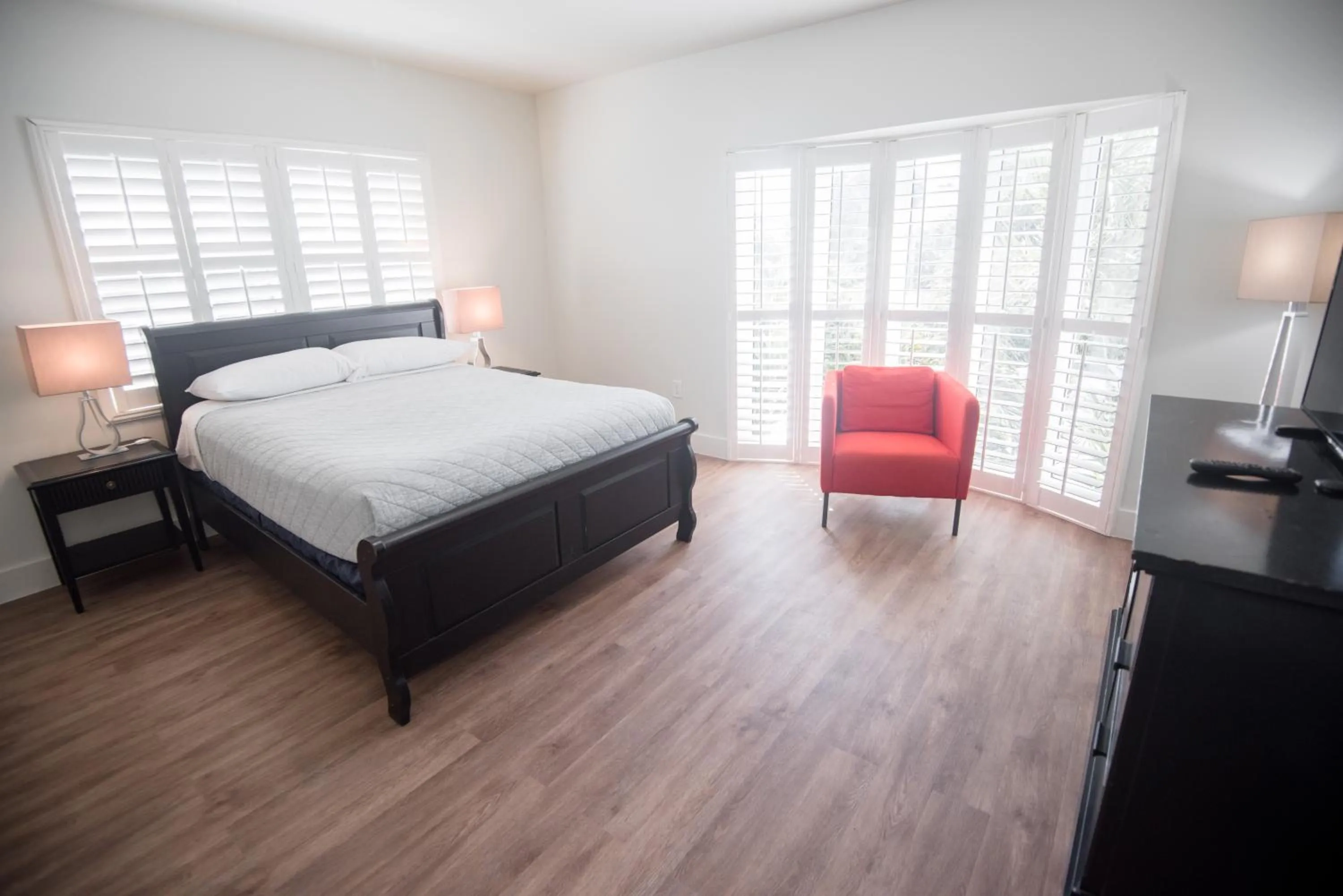 Bed in The Drift Hotel