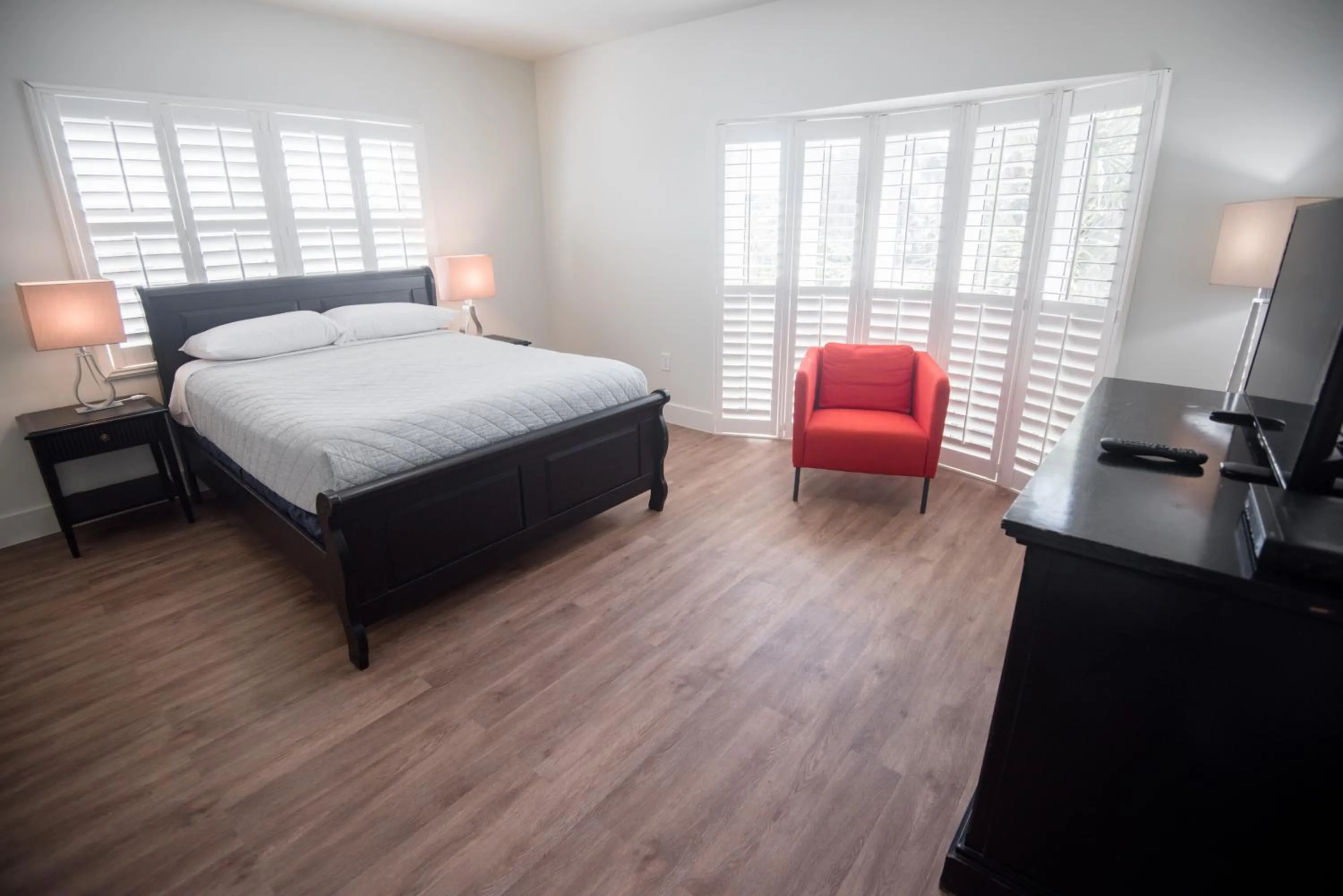 TV and multimedia, Bed in The Drift Hotel