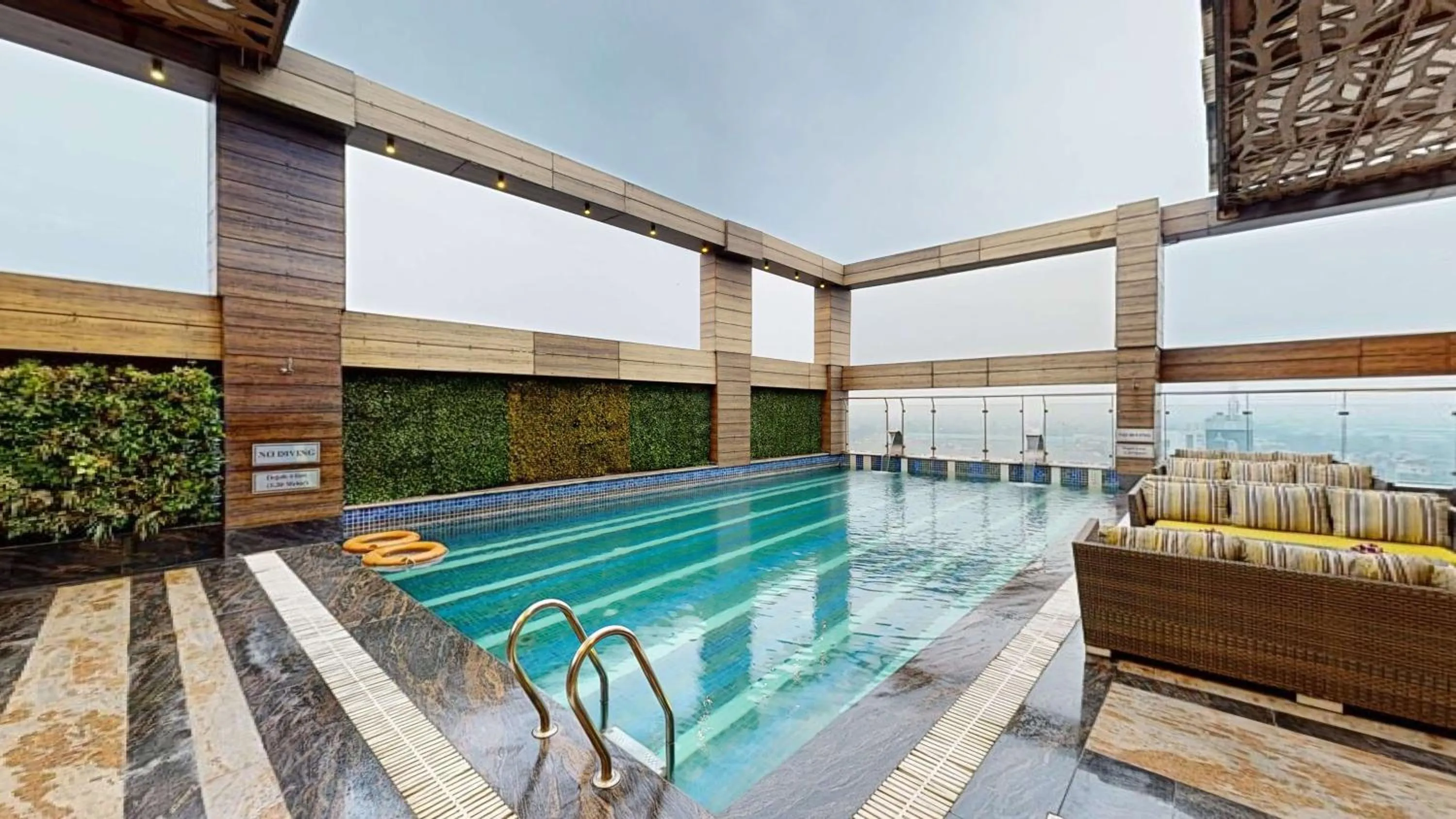Pool view in Radisson Blu Towers Kaushambi Delhi NCR