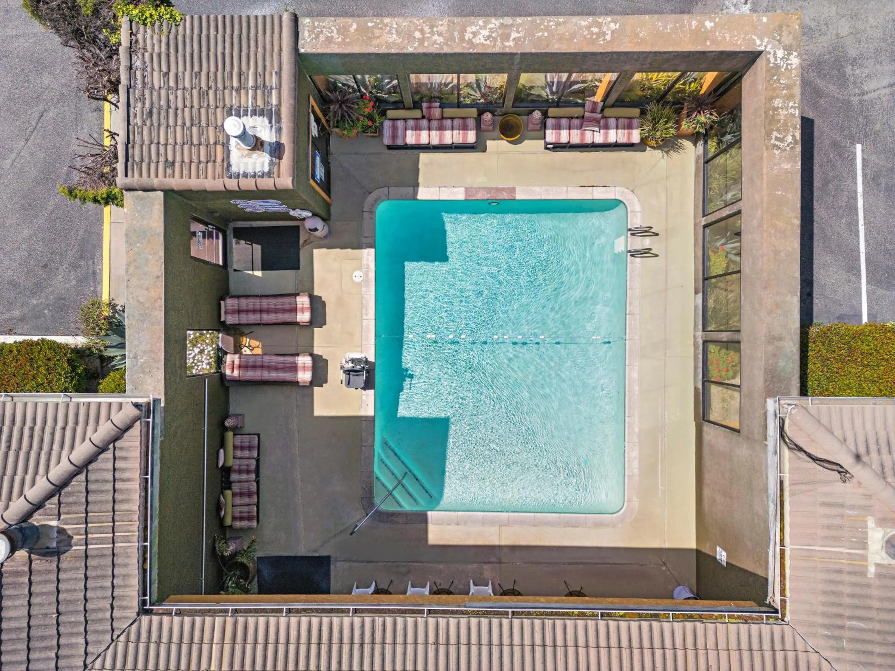 Bird's eye view in The Morgan San Simeon - Cambria by Hearst Castle