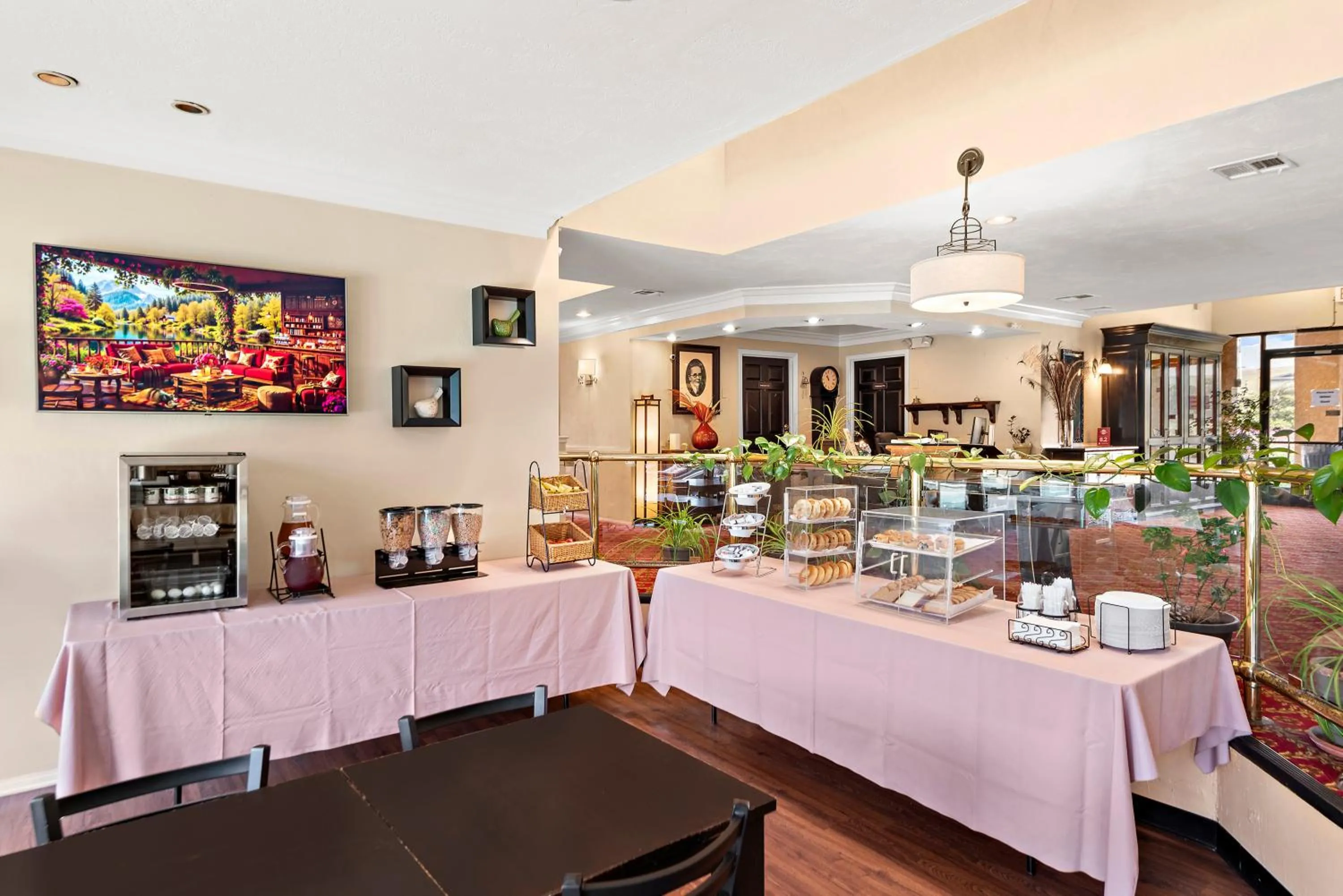 Buffet breakfast in The Morgan San Simeon - Cambria by Hearst Castle