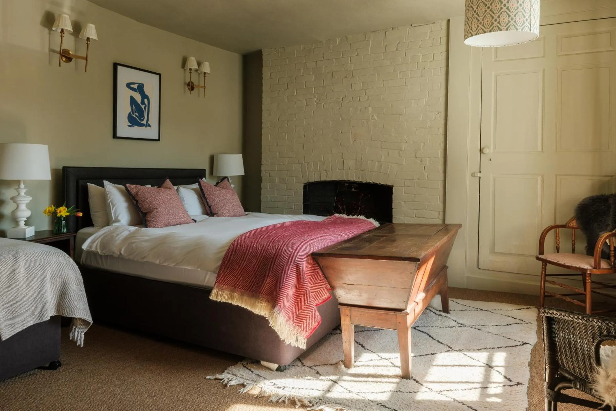 Bedroom, Bed in The Grosvenor Arms