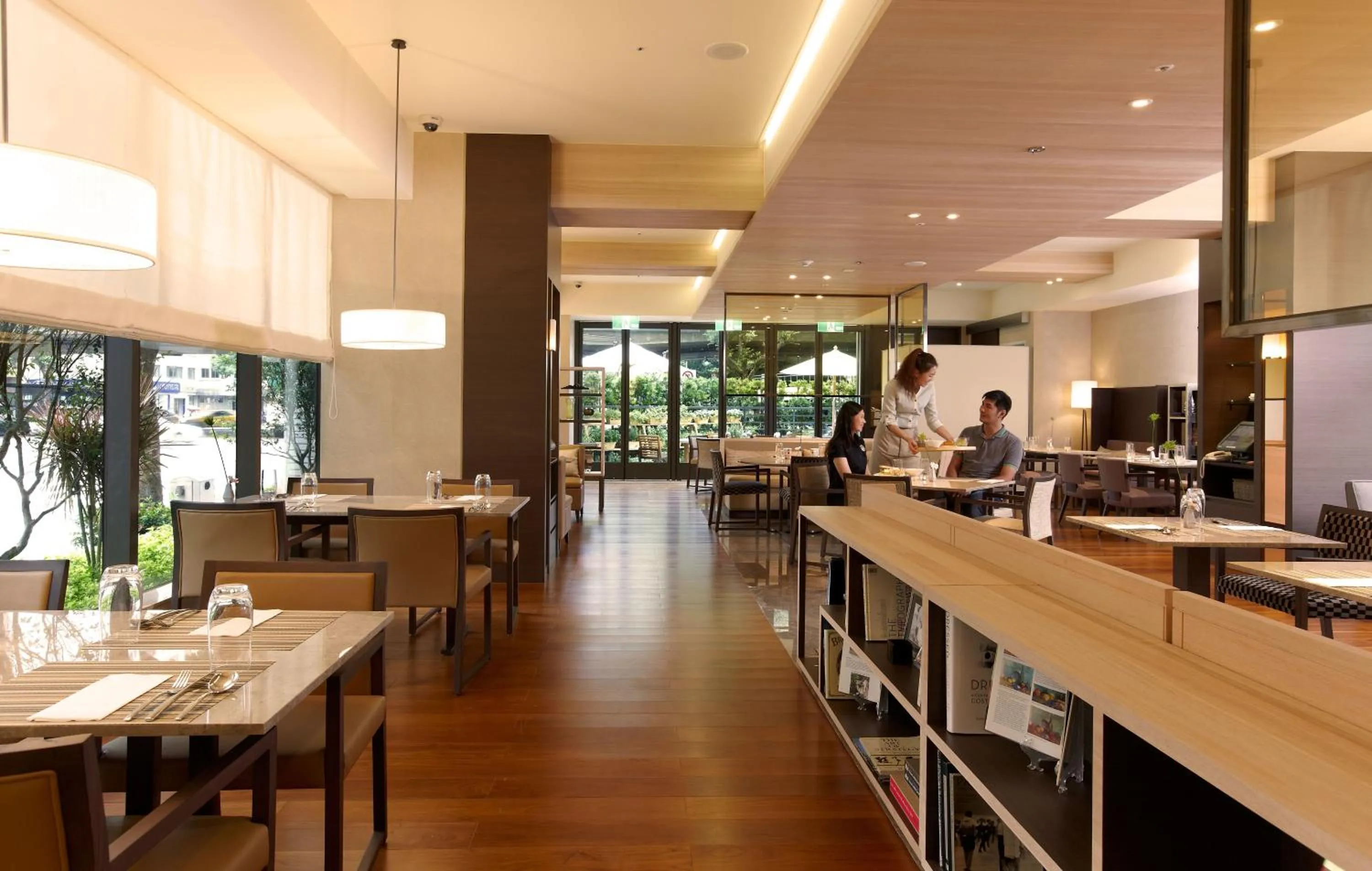 Restaurant/places to eat in Hotel COZZI Minsheng Taipei