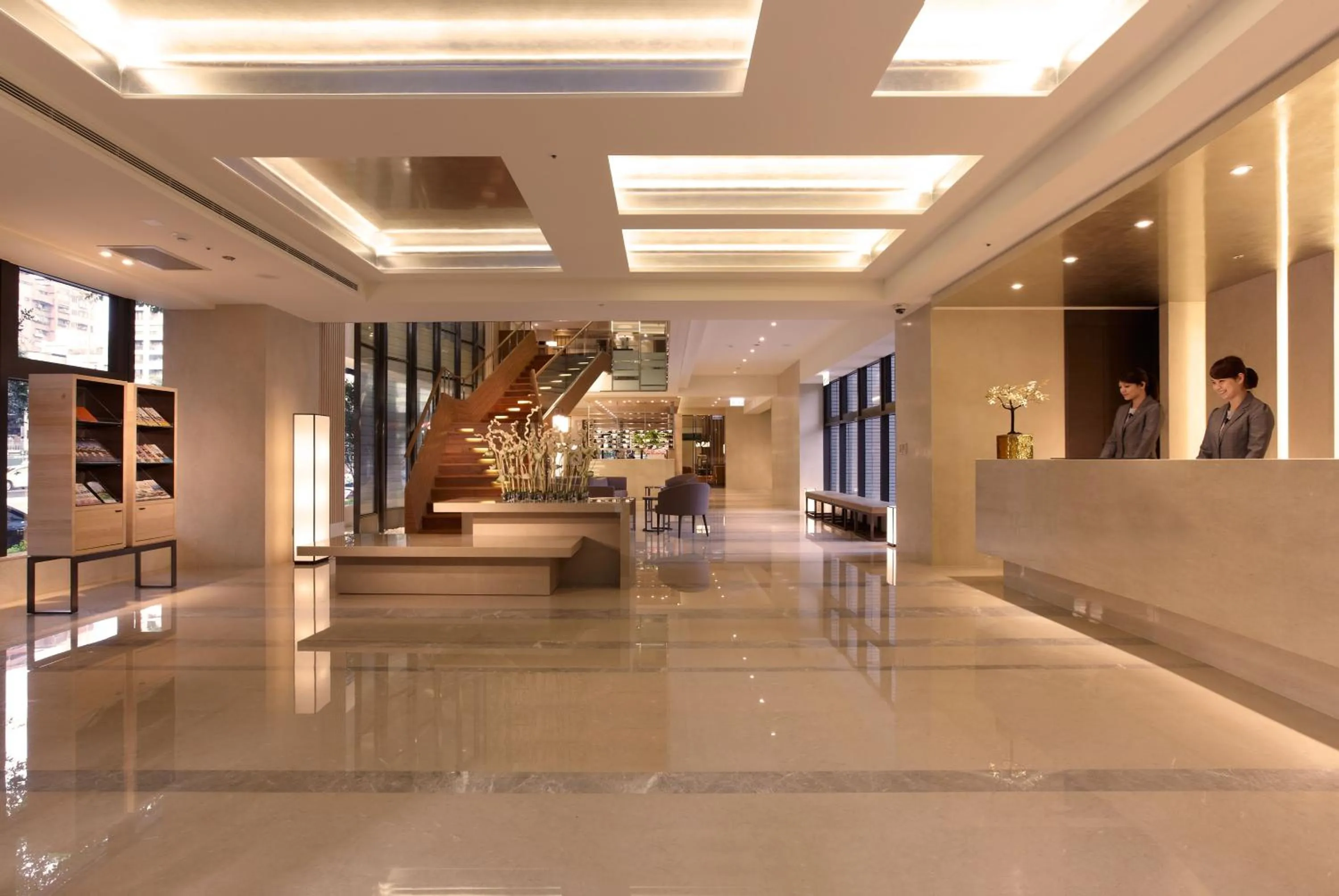 Lobby or reception in Hotel COZZI Minsheng Taipei