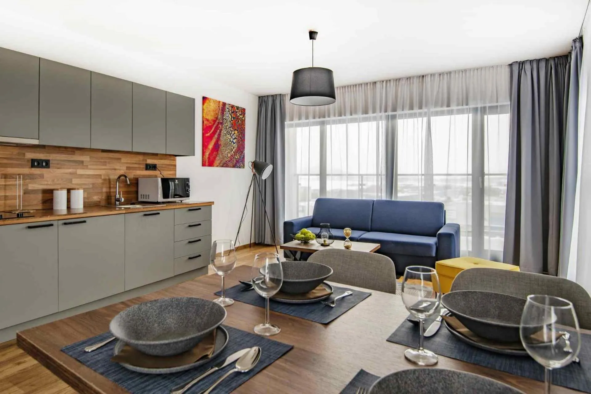 Living room in Hotel Mamut