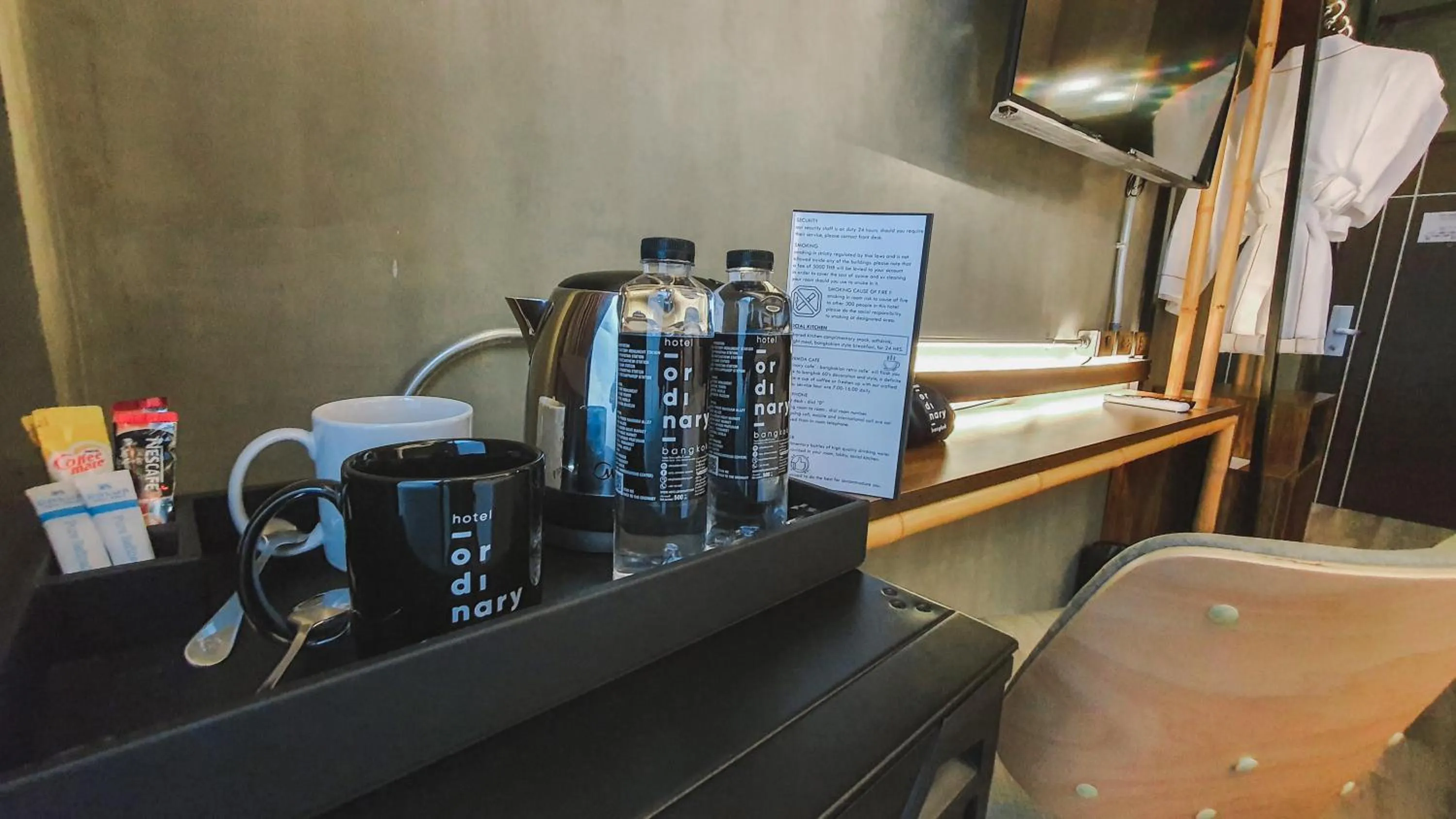 Coffee/tea facilities in Hotel Ordinary Bangkok