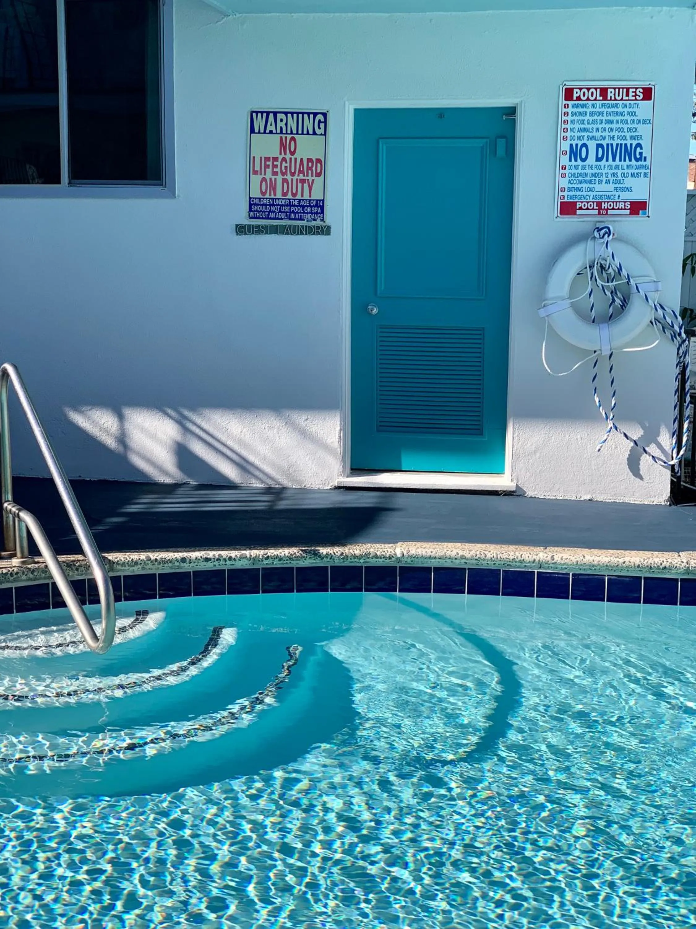Swimming pool in Inn at East Beach