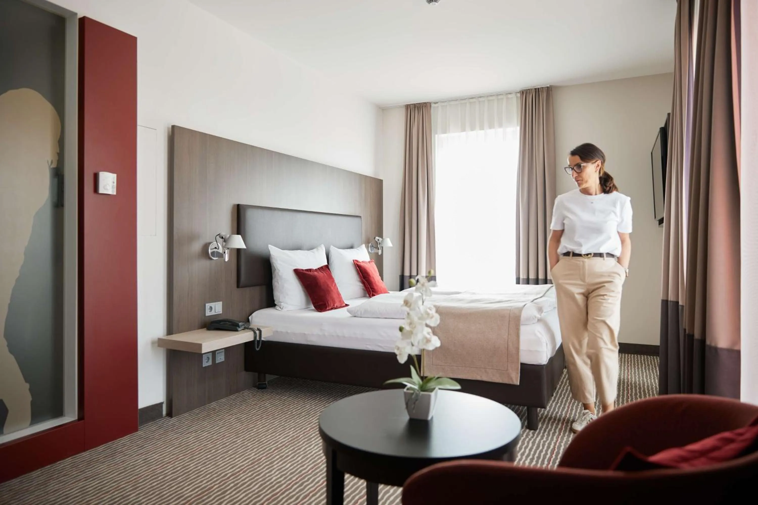 Bedroom, Bed in bigBOX ALLGAEU Hotel