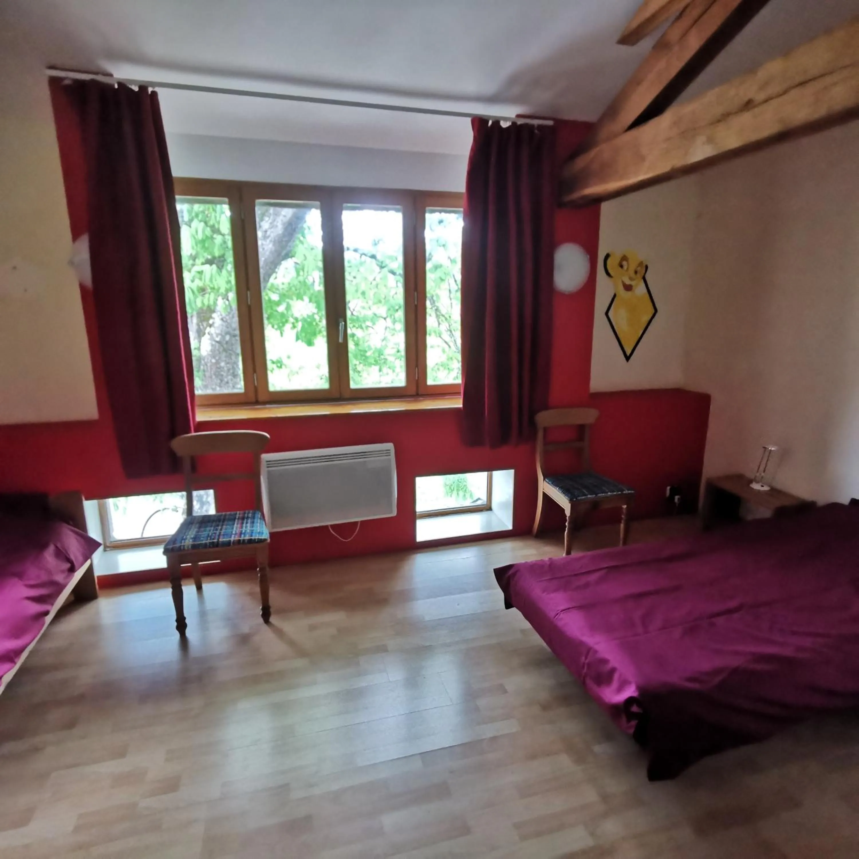 Bed in Auberge du Précontent