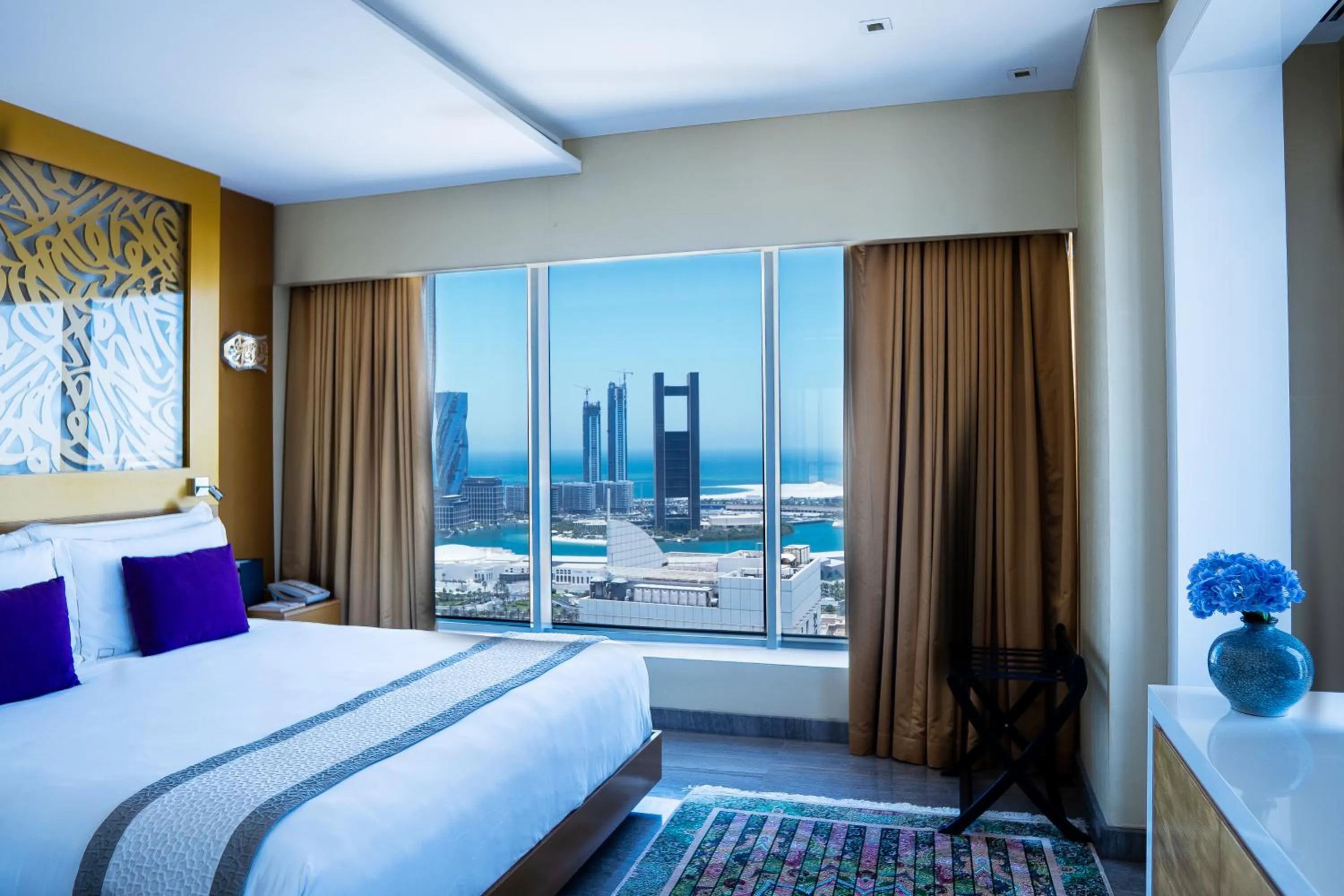 Bedroom, Bed in The Domain Bahrain Hotel and Spa - Adults Friendly 16 Years Plus