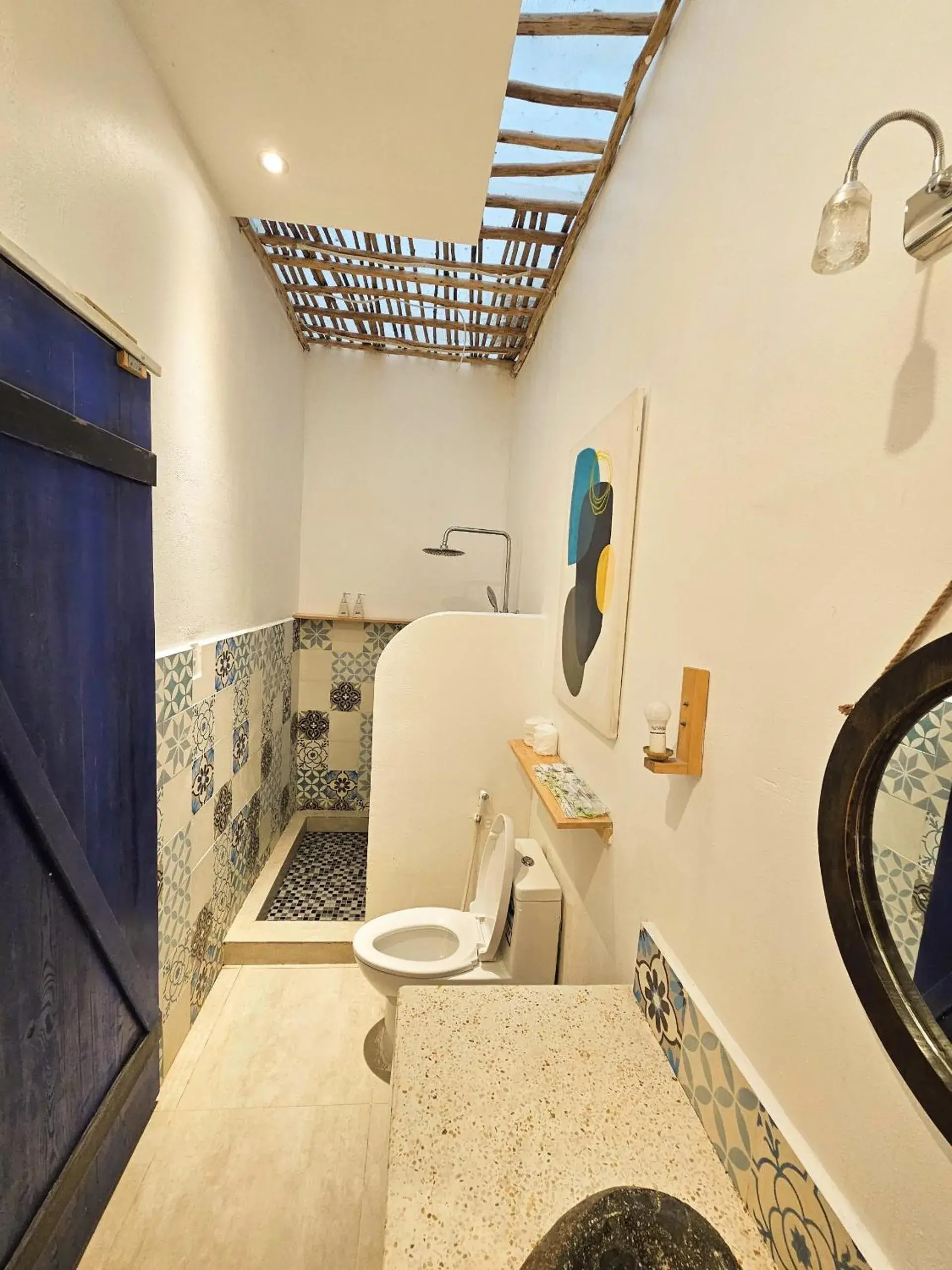 Quadruple Room with Private Bathroom in Hacoda Homestay Quadruple Room with Private Bathroom in Hacoda Homestay