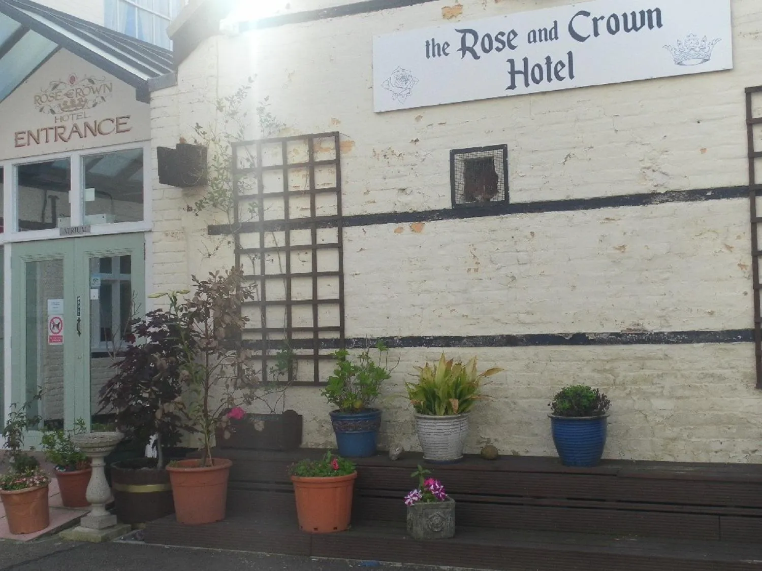 Garden in The Rose And Crown Hotel
