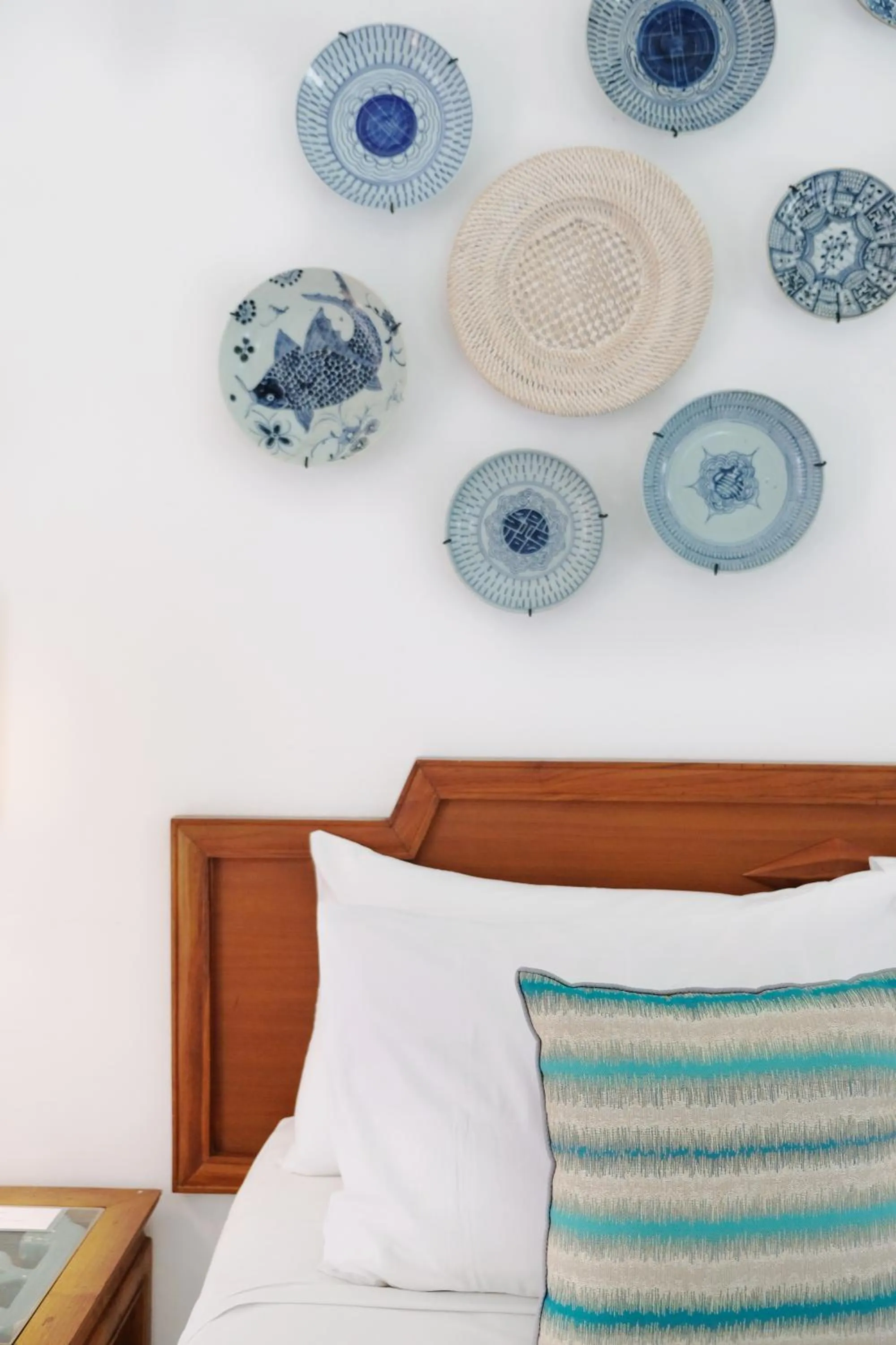 Bed in Lotus Bungalows