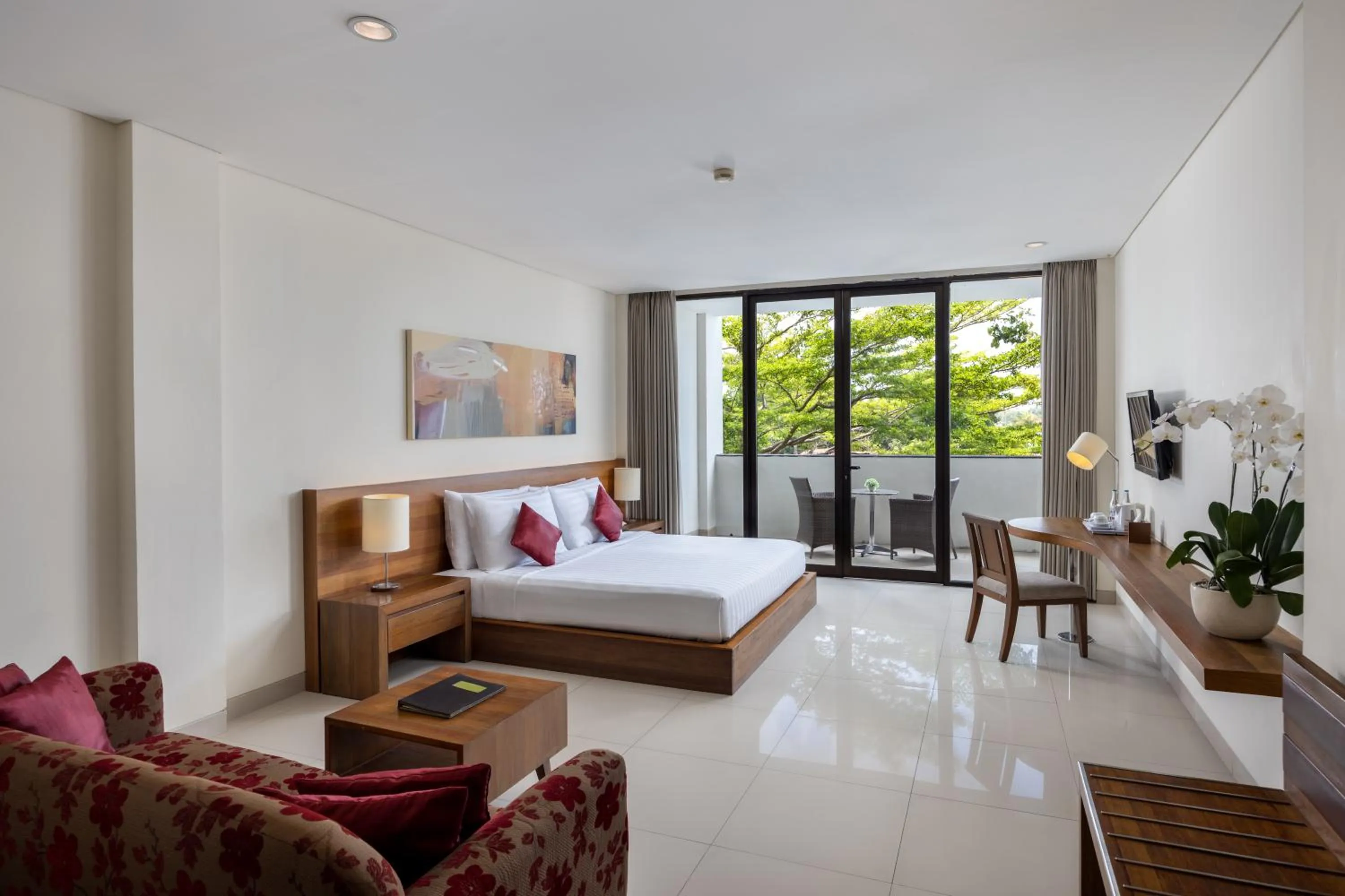 Bed in Taksu Sanur Hotel