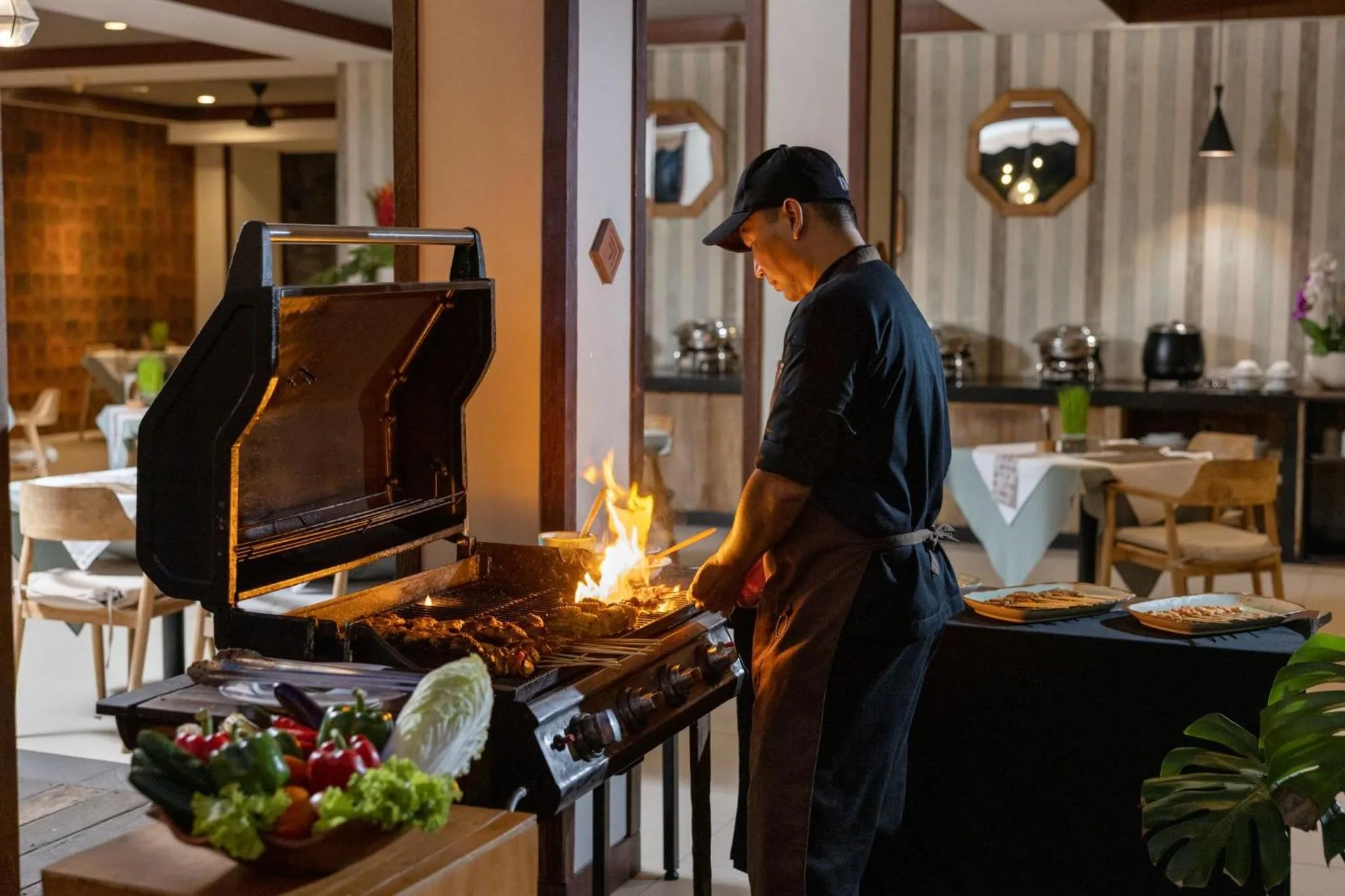 BBQ facilities in Taksu Sanur Hotel