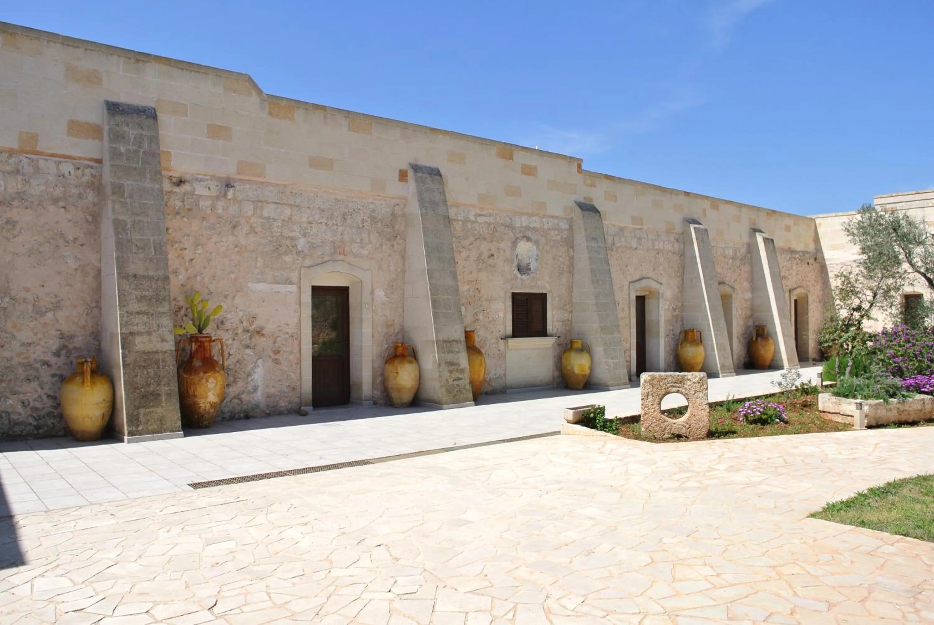 Facade/entrance in Masseria Nuova