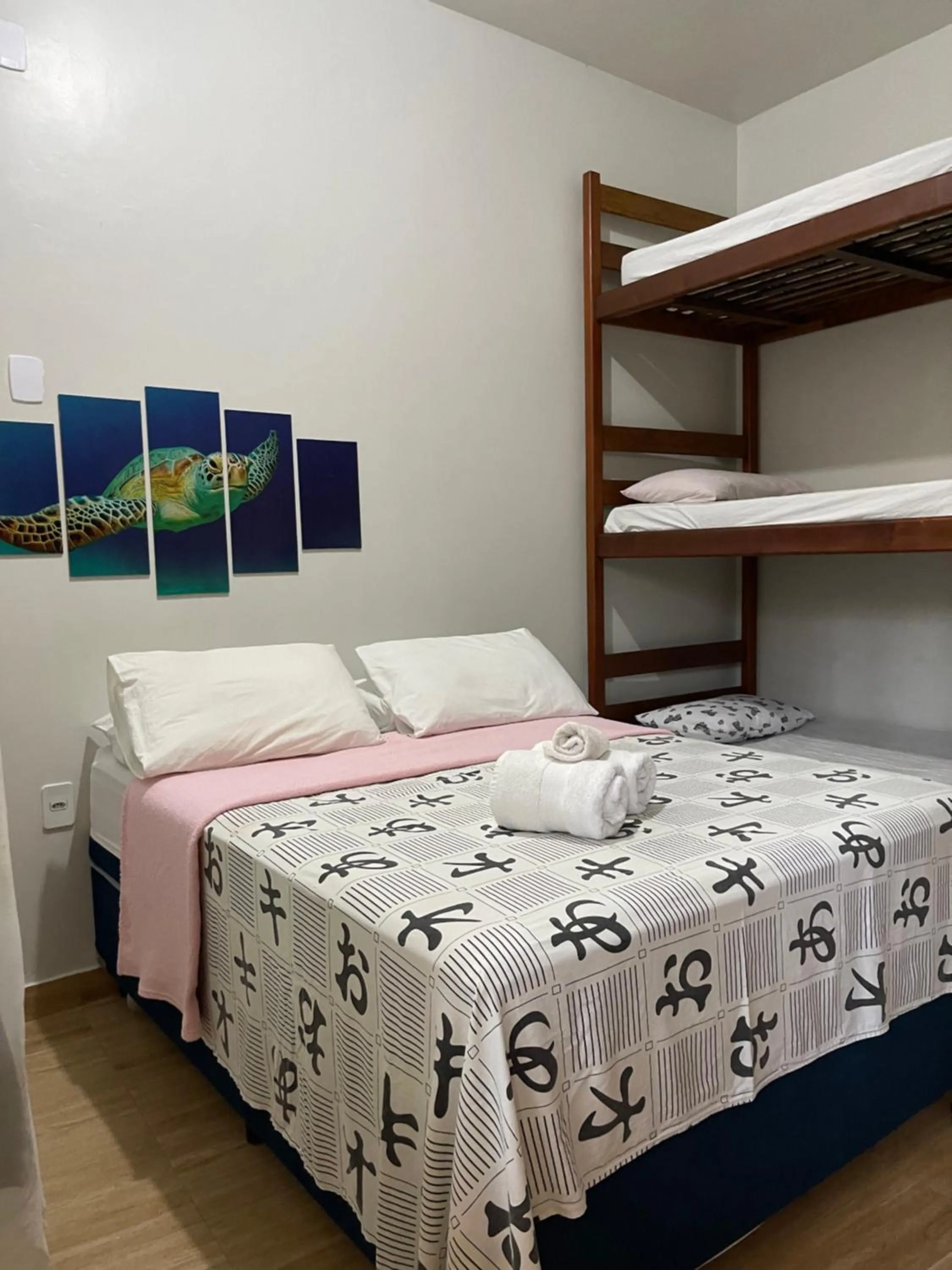 Bed in Hospedaje MorroSP