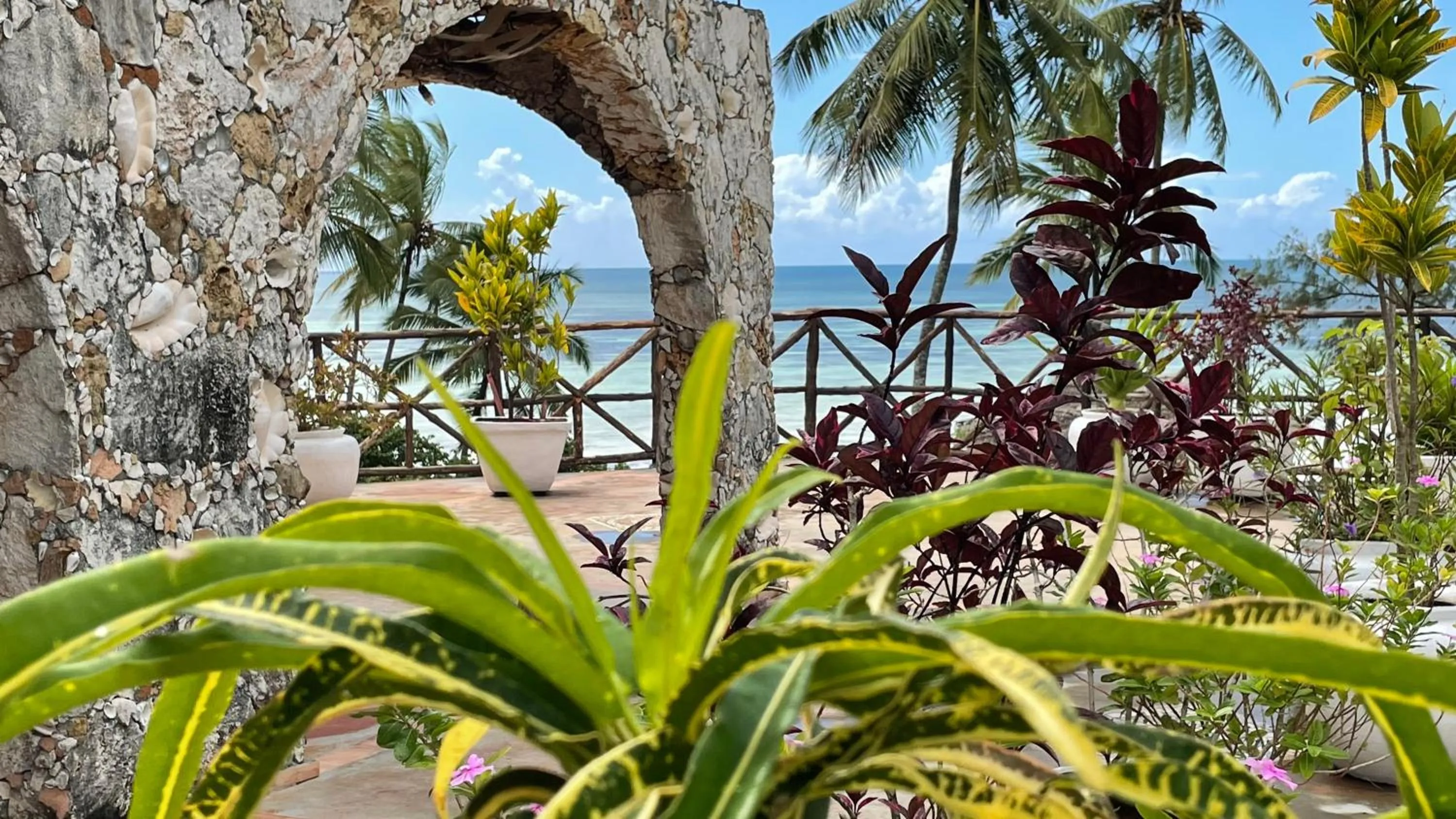 Garden in Samaki Lodge & Spa
