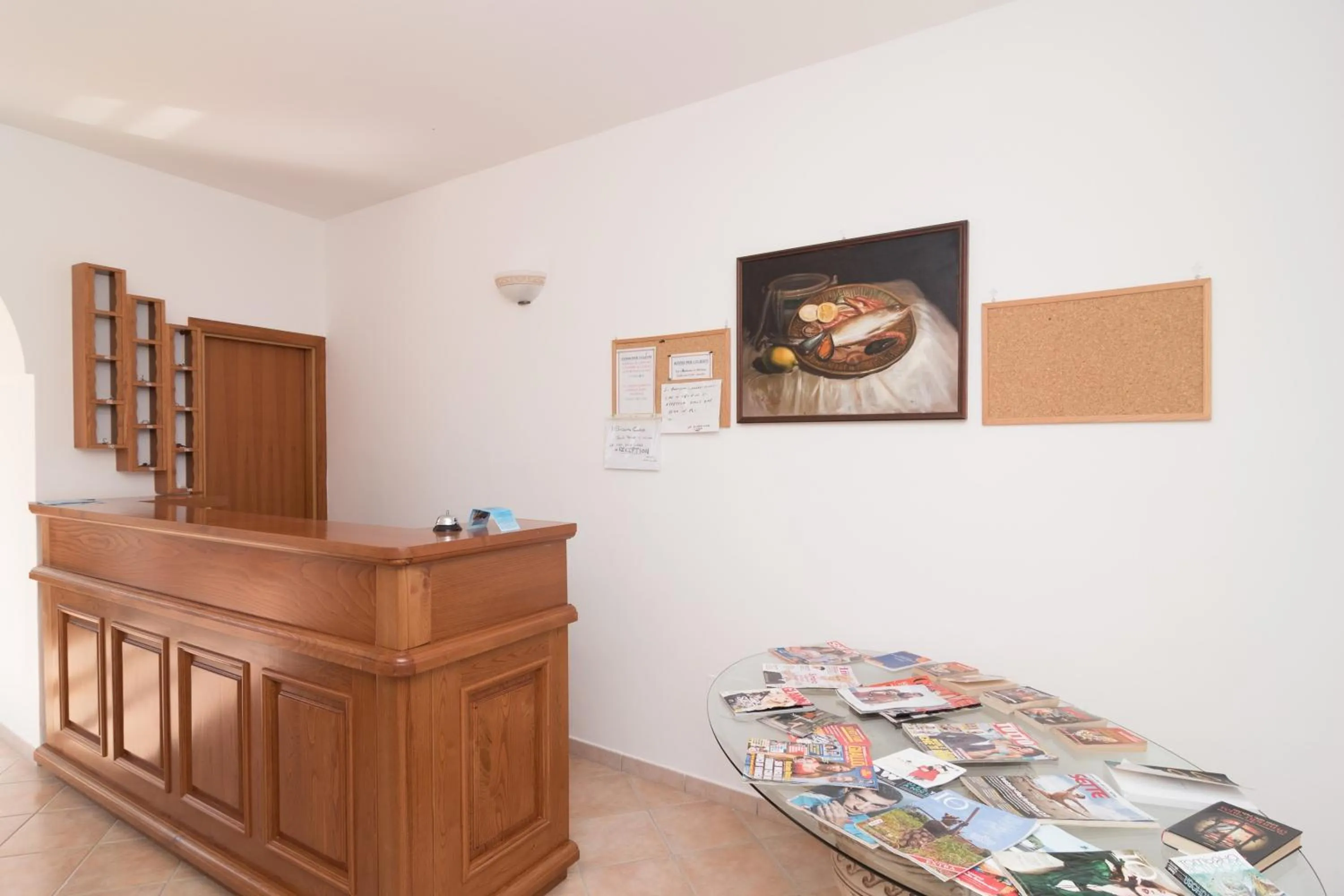 Lobby or reception in Hotel Villa Fumerie