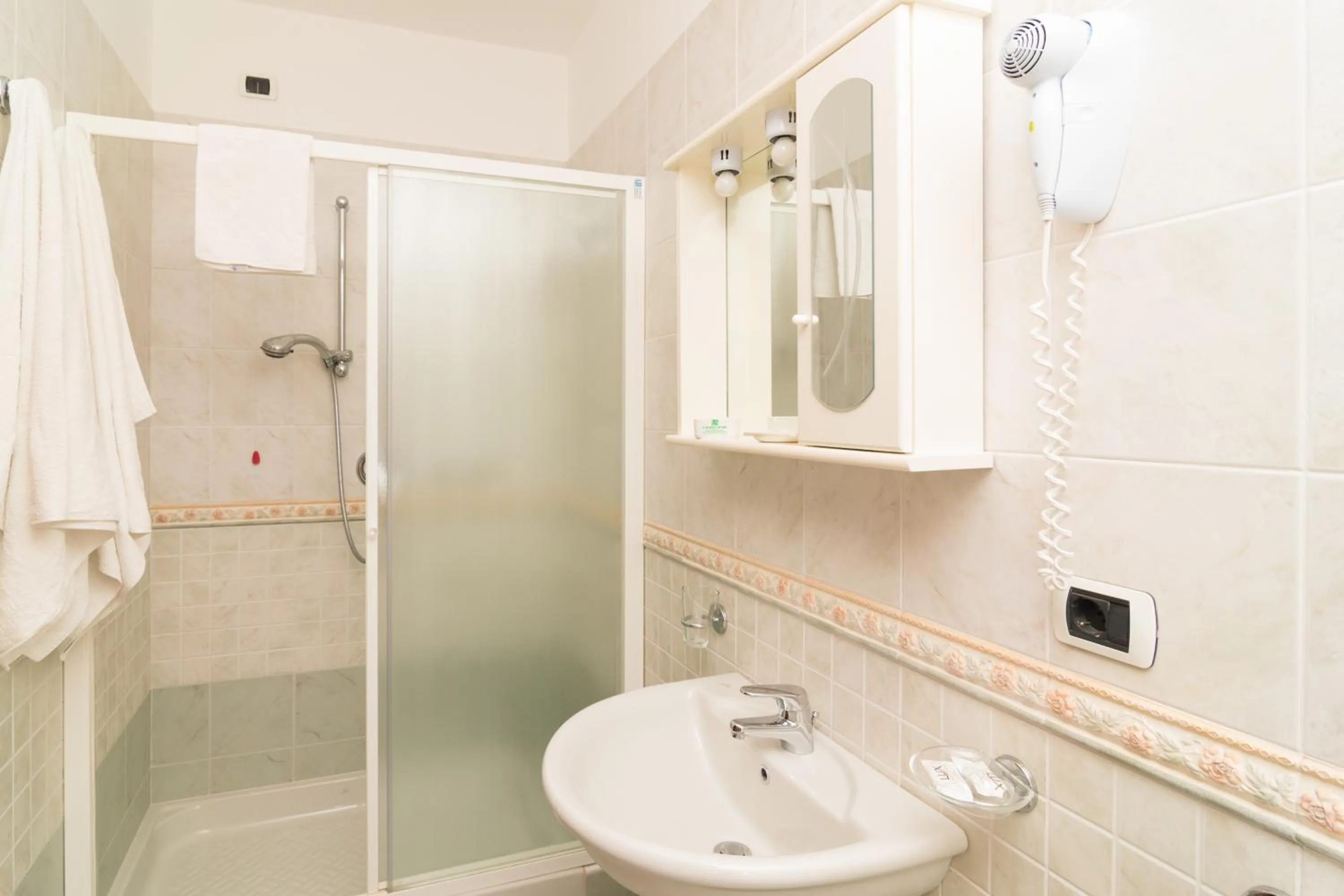 Bathroom in Hotel Villa Fumerie