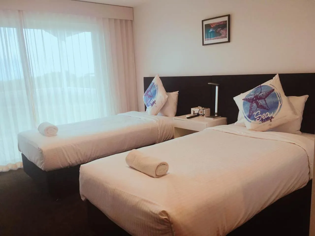 Bed in ODYSSEY APOLLO BAY